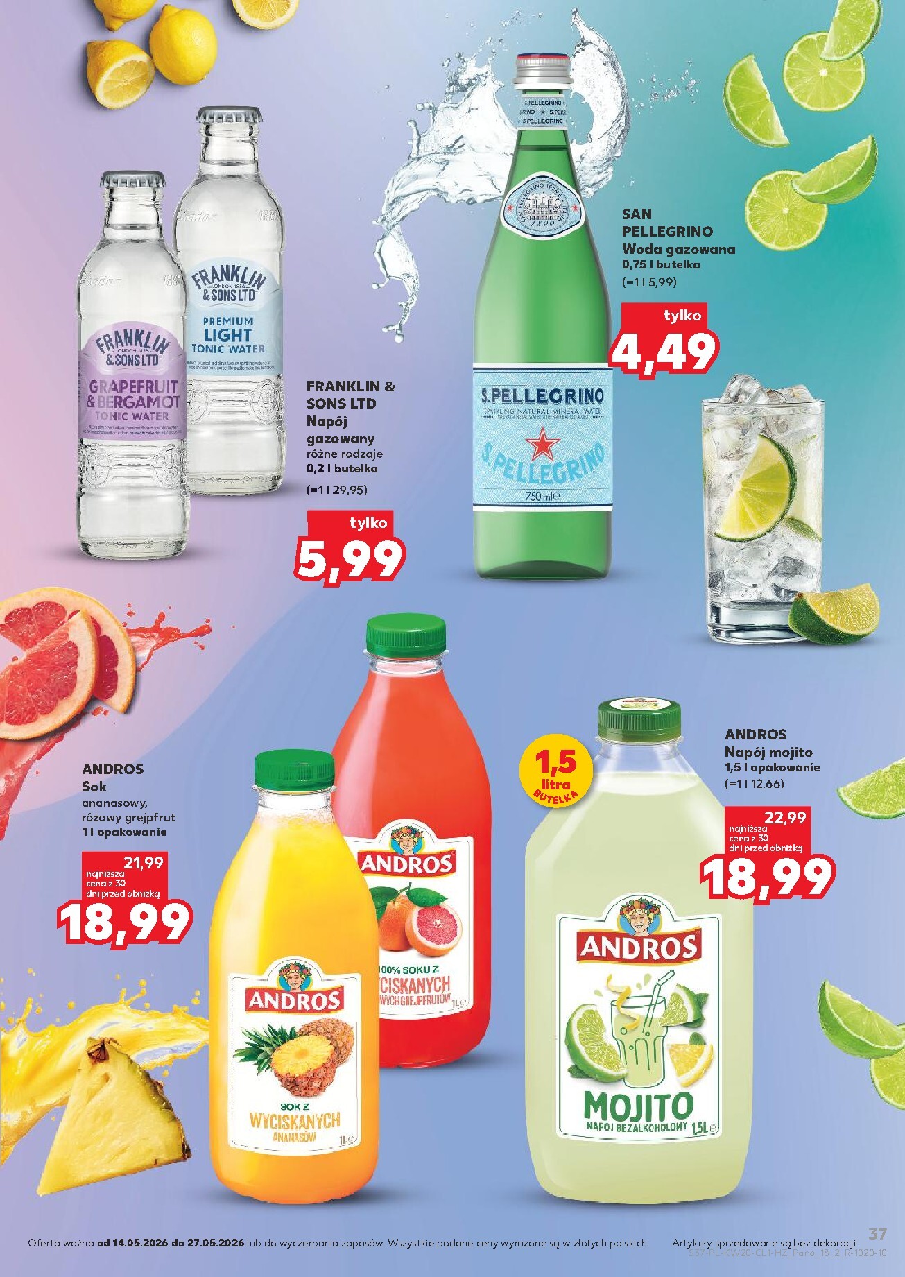 kaufland - Nowa gazetka Kaufland - Barek ważna od 14.05.2026 do 27.05.2026 - page: 37