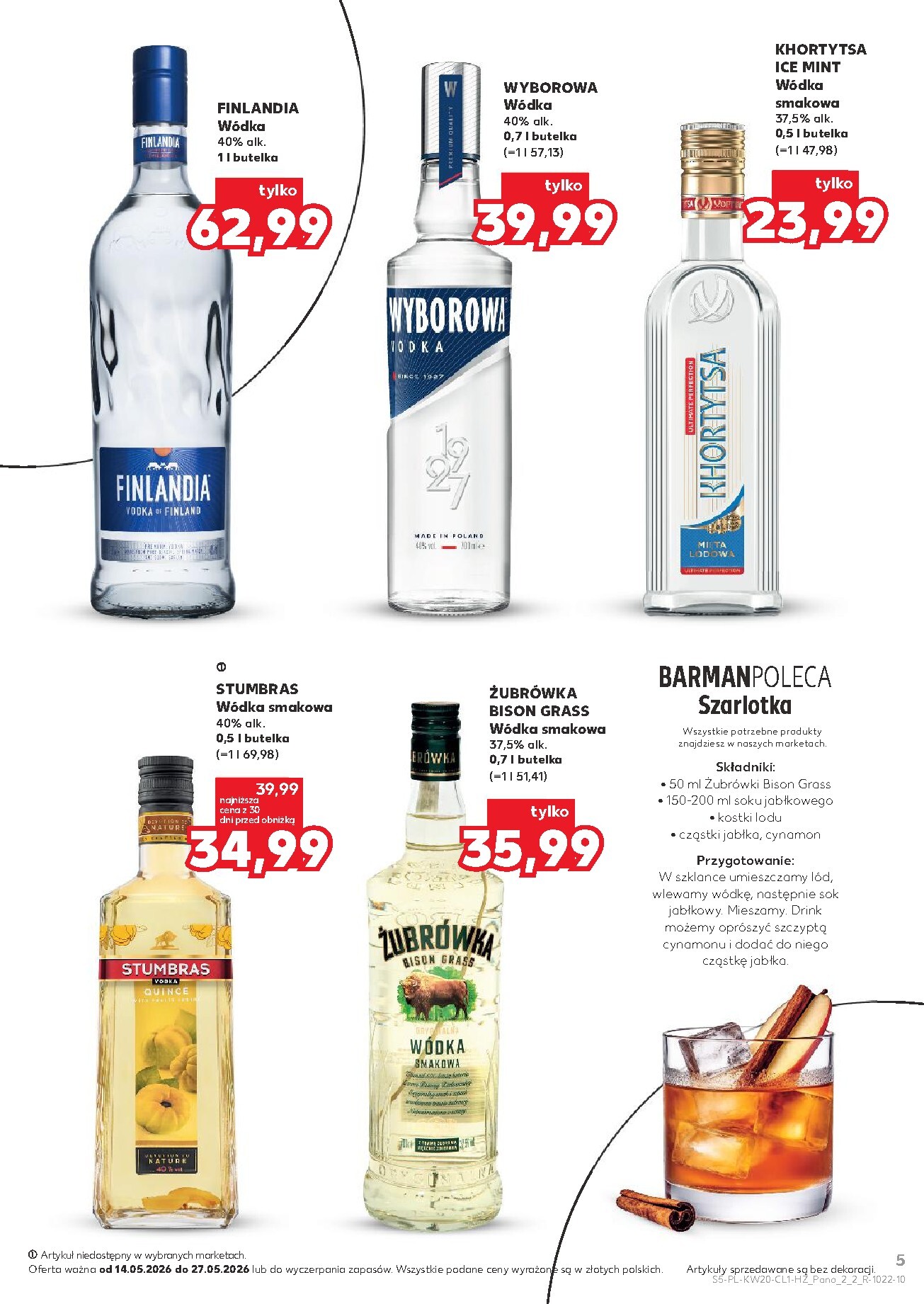 kaufland - Nowa gazetka Kaufland - Barek ważna od 14.05.2026 do 27.05.2026 - page: 5