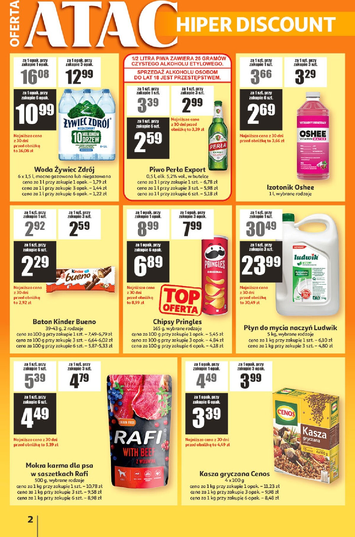 auchan - Nowa gazetka Auchan - ATAC Hiper Discount ważna od 21.05.2026 do 10.06.2026 - page: 2