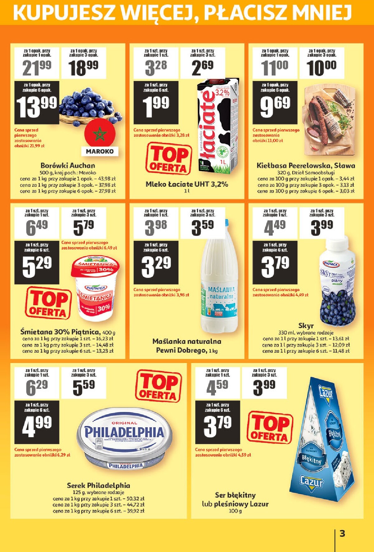 auchan - Nowa gazetka Auchan - ATAC Hiper Discount ważna od 21.05.2026 do 10.06.2026 - page: 3