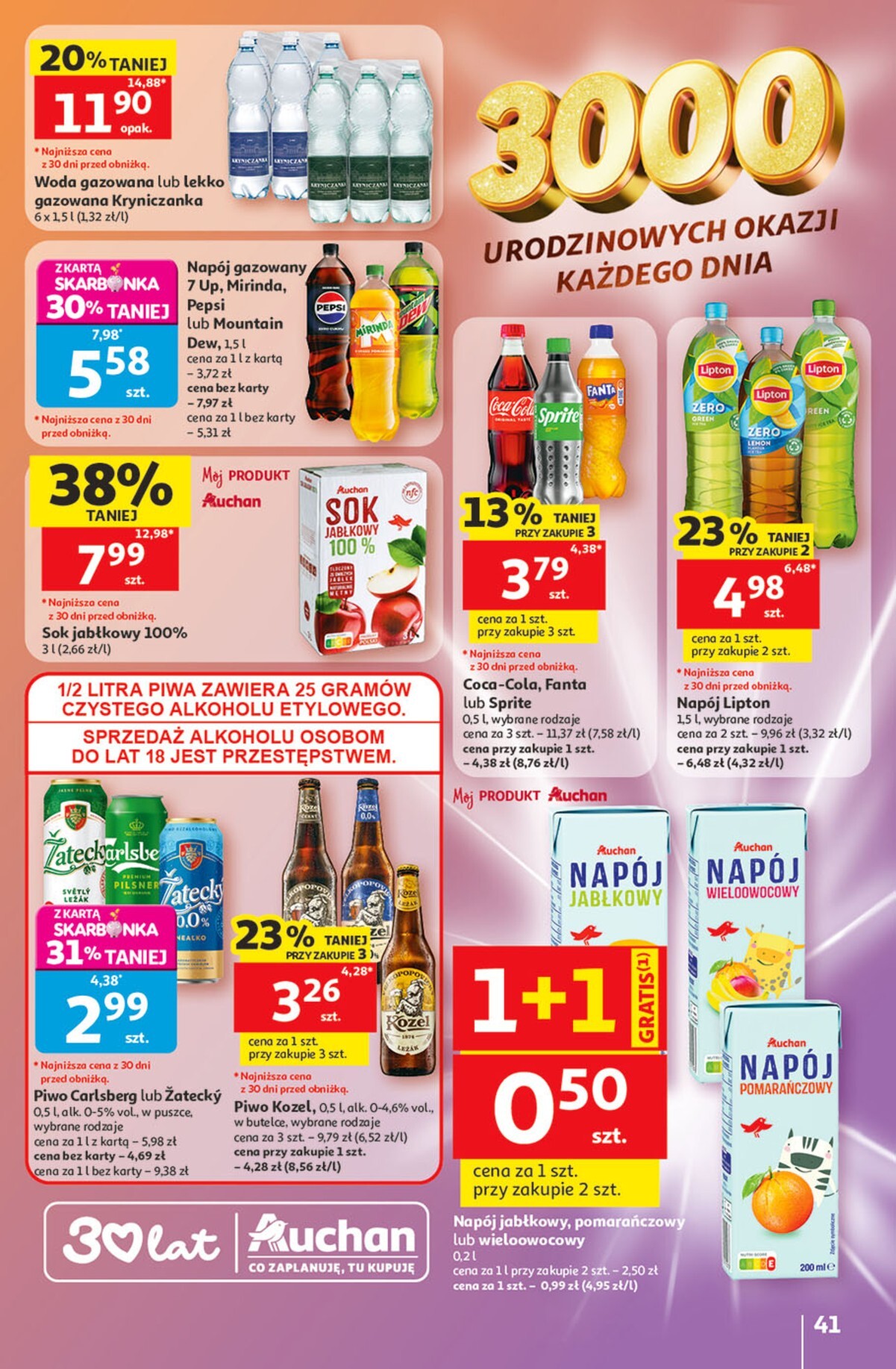 auchan - Nowa gazetka Hipermarket Auchan ważna od 21.05.2026 do 27.05.2026 - page: 41