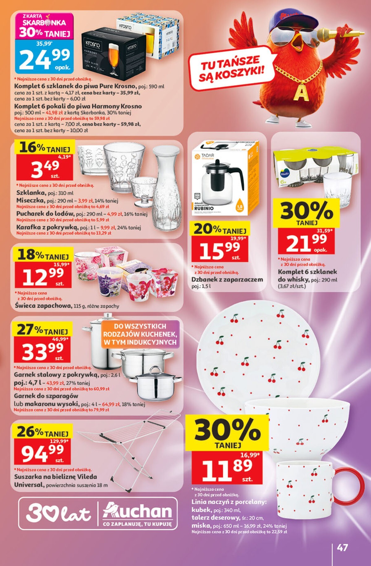 auchan - Nowa gazetka Hipermarket Auchan ważna od 21.05.2026 do 27.05.2026 - page: 47
