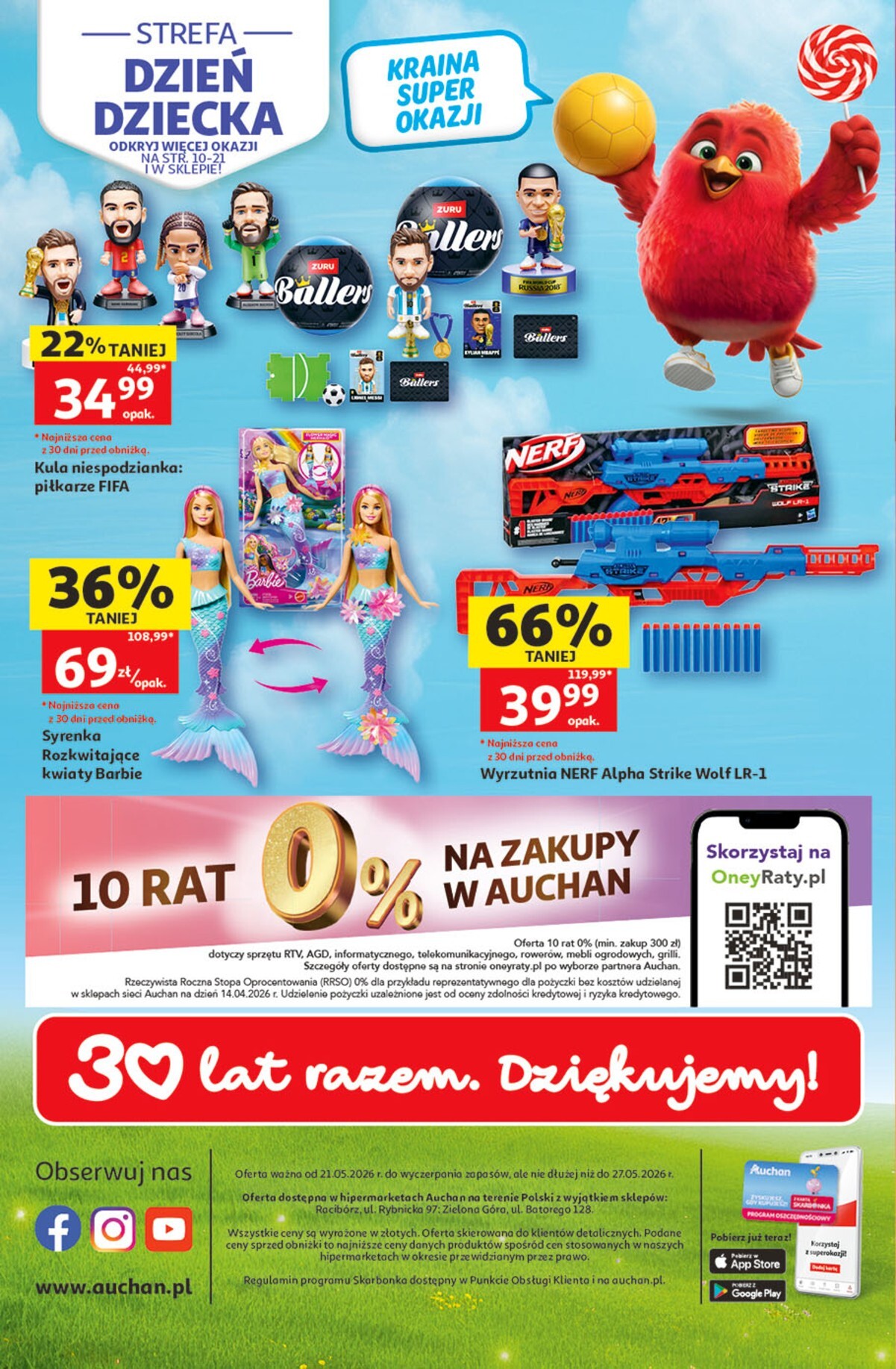 auchan - Nowa gazetka Hipermarket Auchan ważna od 21.05.2026 do 27.05.2026 - page: 57