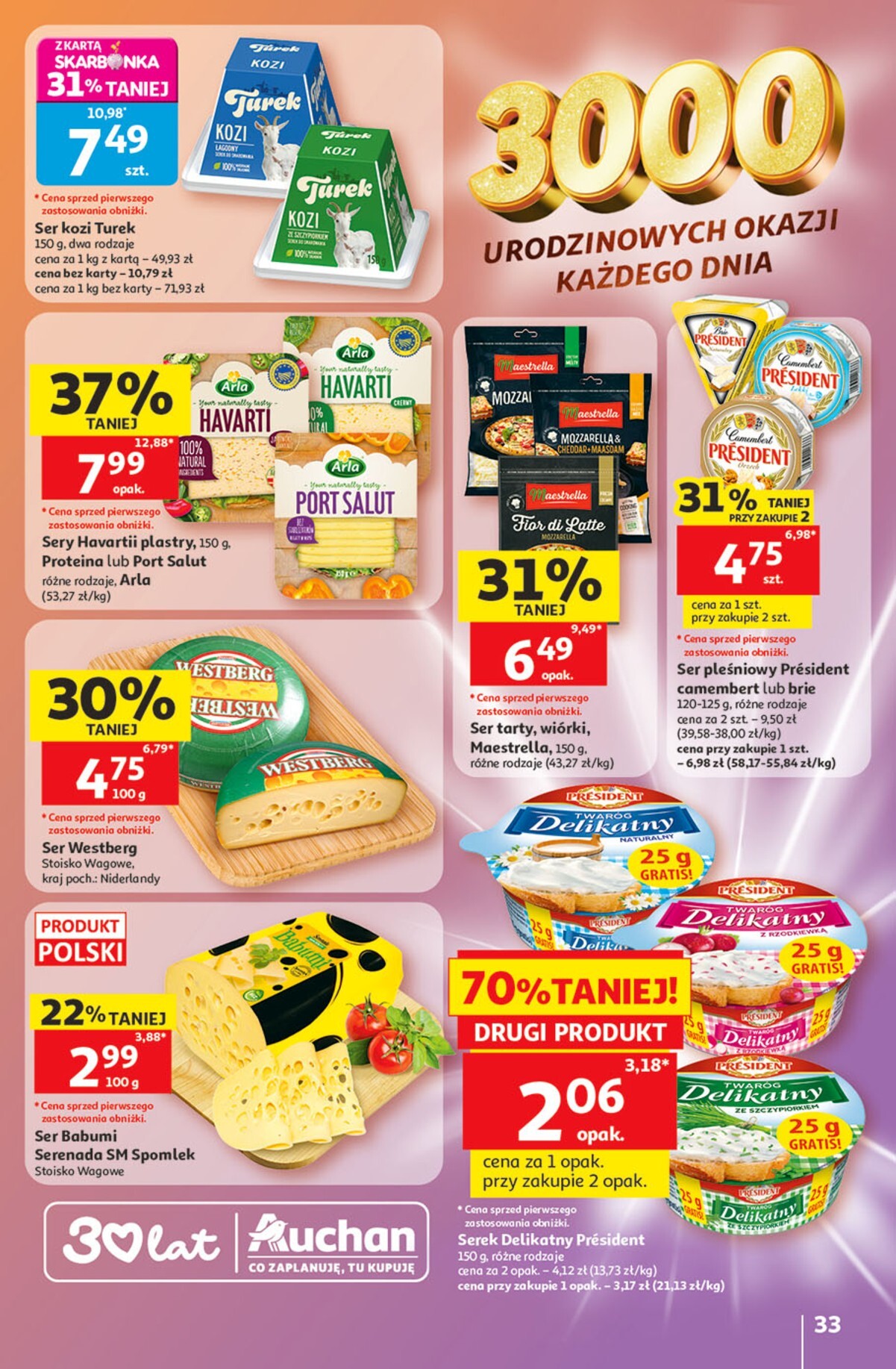 auchan - Nowa gazetka Hipermarket Auchan ważna od 21.05.2026 do 27.05.2026 - page: 33