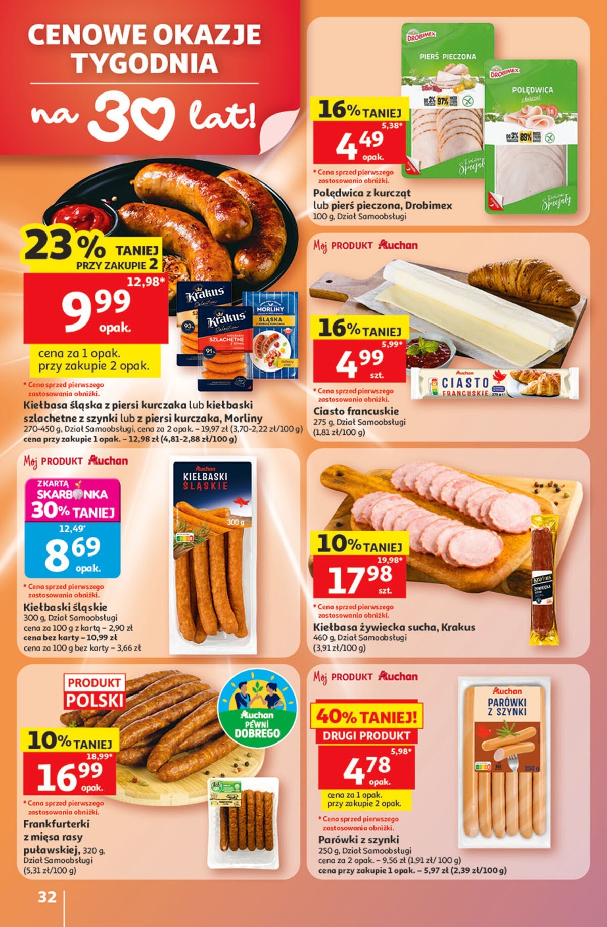 auchan - Nowa gazetka Hipermarket Auchan ważna od 21.05.2026 do 27.05.2026 - page: 32