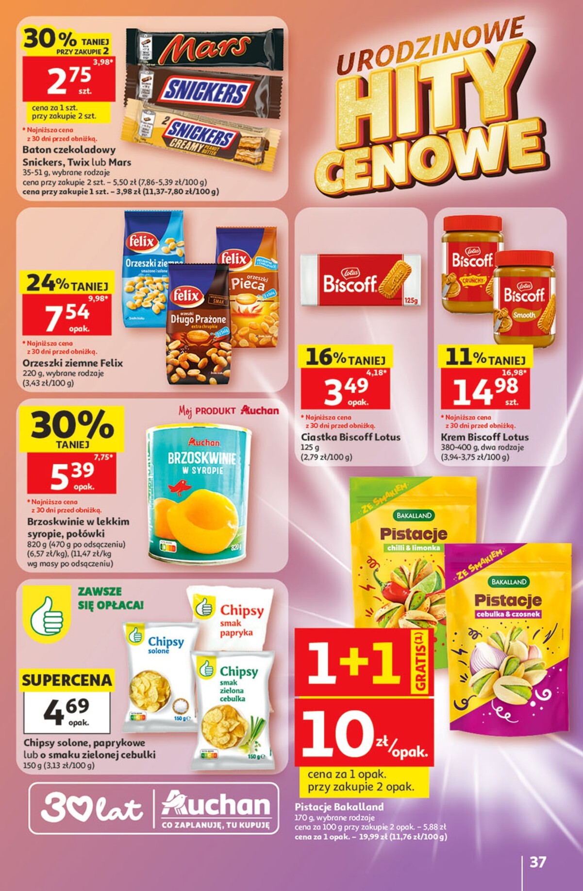 auchan - Nowa gazetka Hipermarket Auchan ważna od 21.05.2026 do 27.05.2026 - page: 37