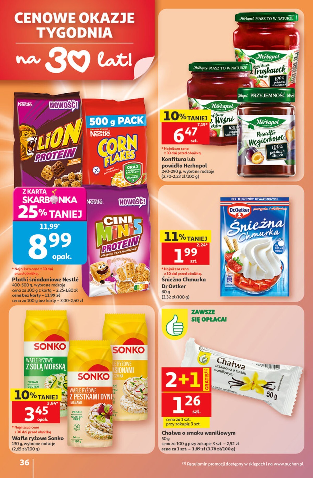 auchan - Nowa gazetka Hipermarket Auchan ważna od 21.05.2026 do 27.05.2026 - page: 36