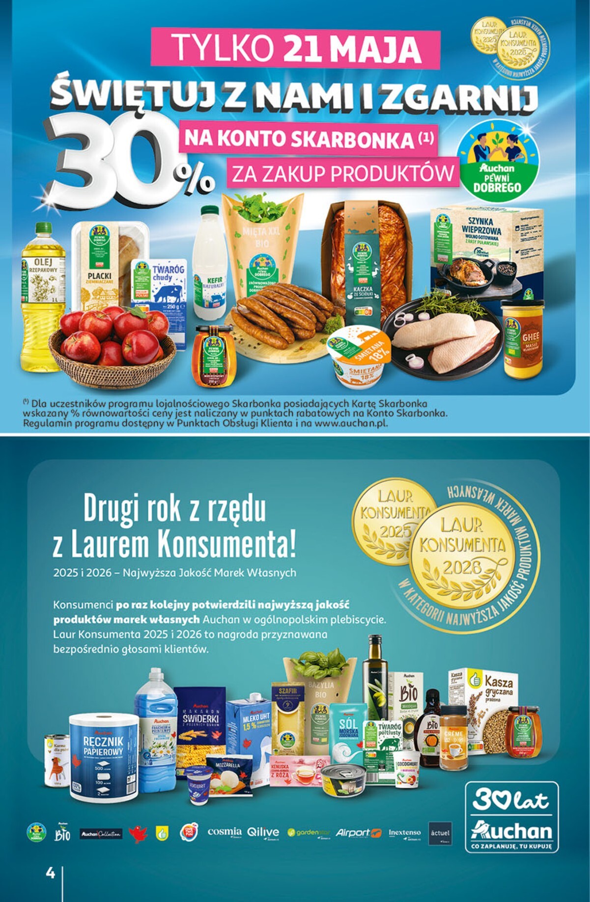auchan - Nowa gazetka Hipermarket Auchan ważna od 21.05.2026 do 27.05.2026 - page: 4