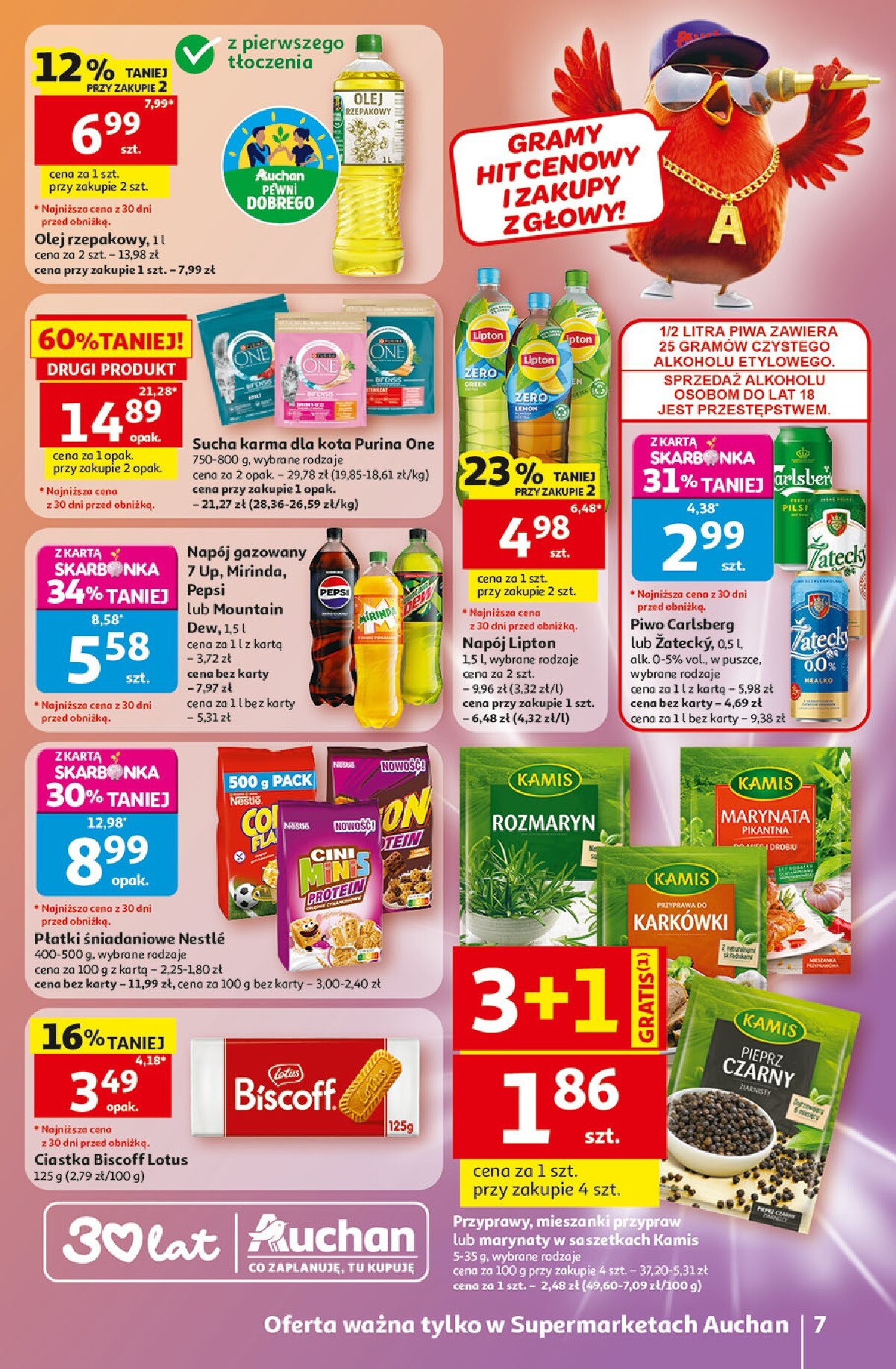 auchan - Nowa gazetka Supermarket Auchan ważna od 21.05.2026 do 27.05.2026 - page: 7