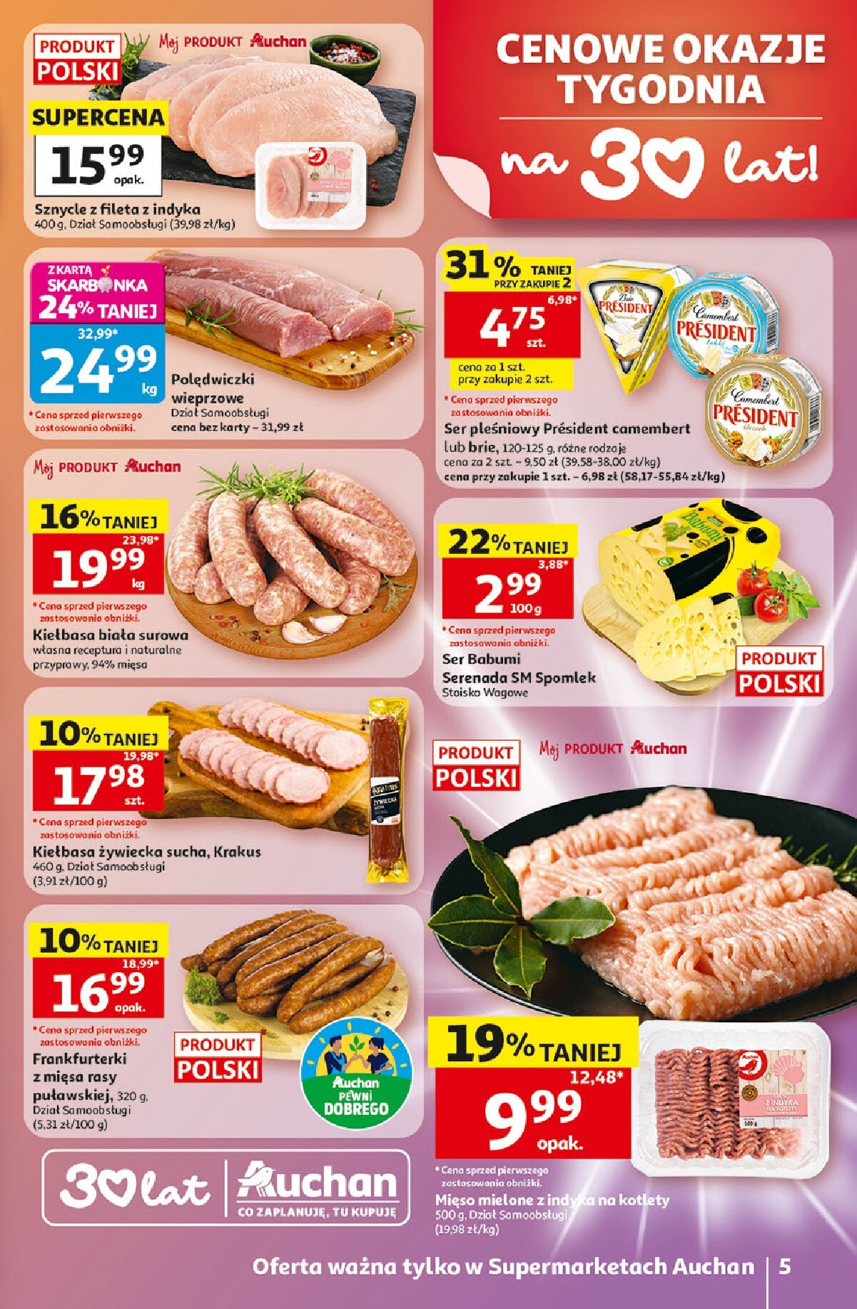 auchan - Nowa gazetka Supermarket Auchan ważna od 21.05.2026 do 27.05.2026 - page: 5