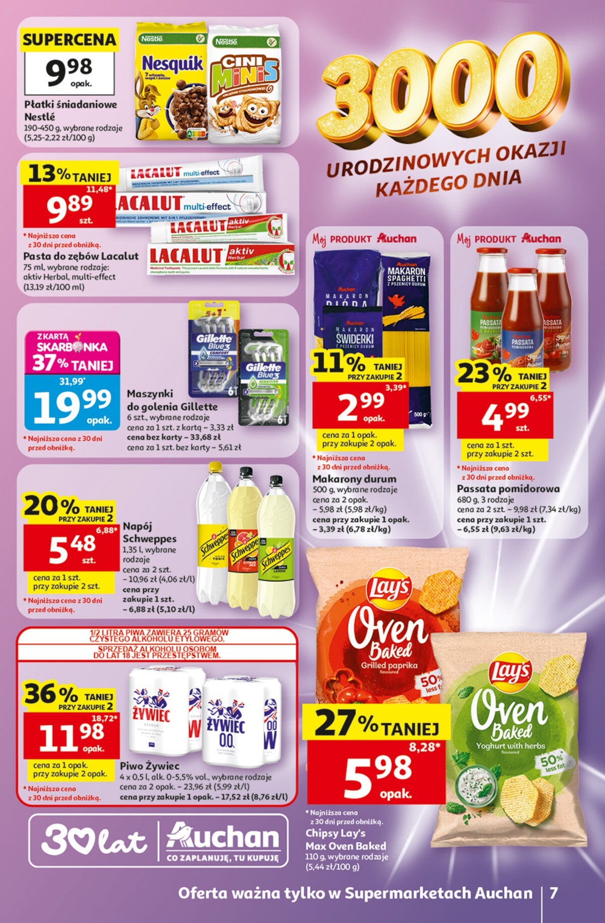 auchan - Nowa gazetka Supermarket Auchan ważna od 28.05.2026 do 03.06.2026 - page: 7