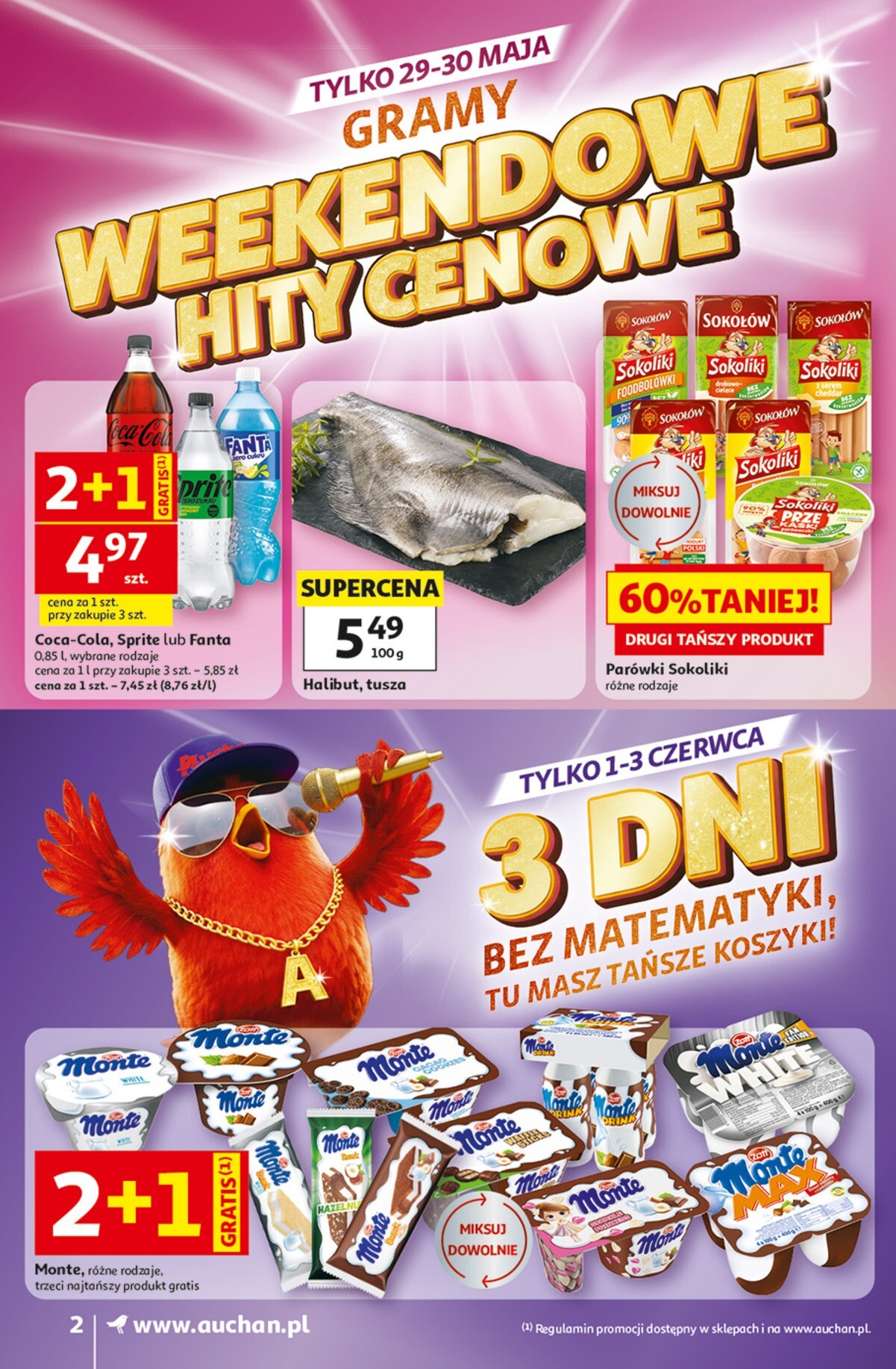 auchan - Nowa gazetka Supermarket Auchan ważna od 28.05.2026 do 03.06.2026 - page: 2