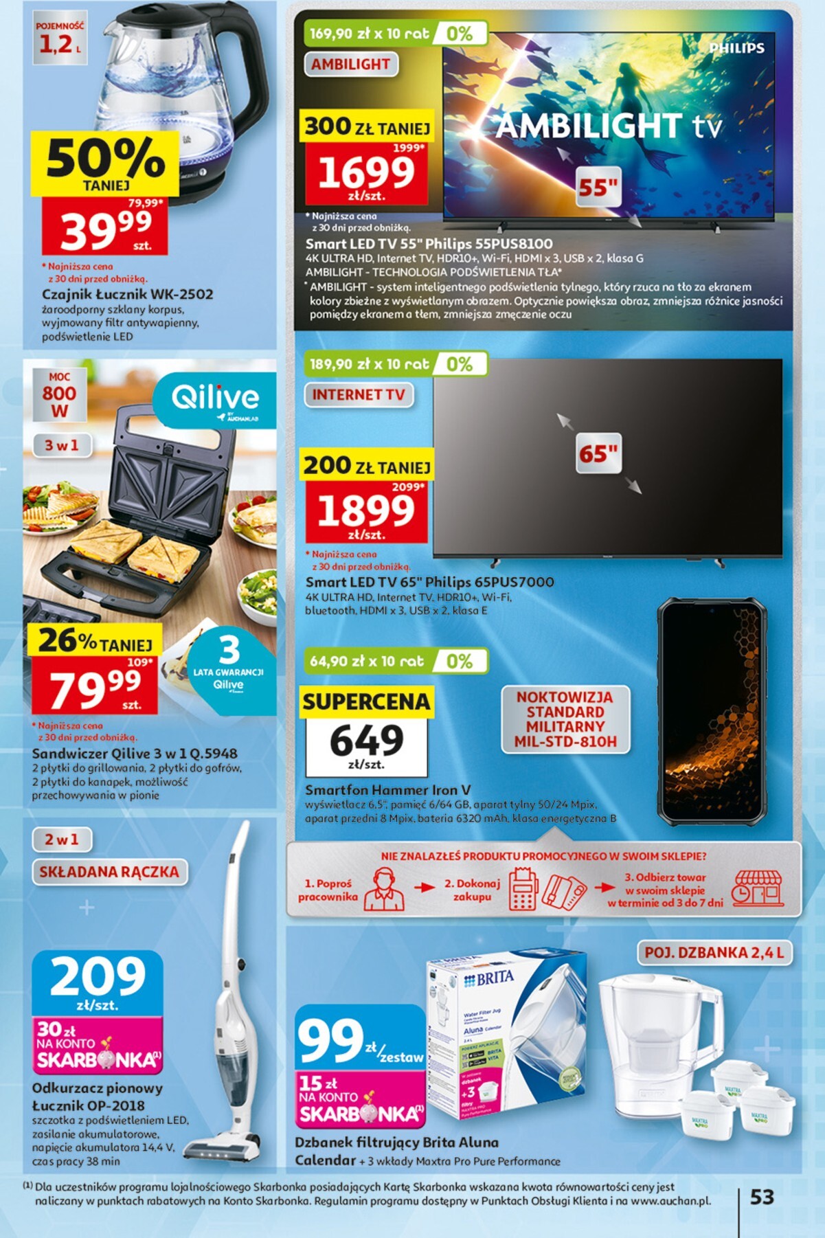 auchan - Nowa gazetka Auchan - Gazetka 30 Lat Hipermarket Auchan ważna od 28.05.2026 do 03.06.2026 - page: 53