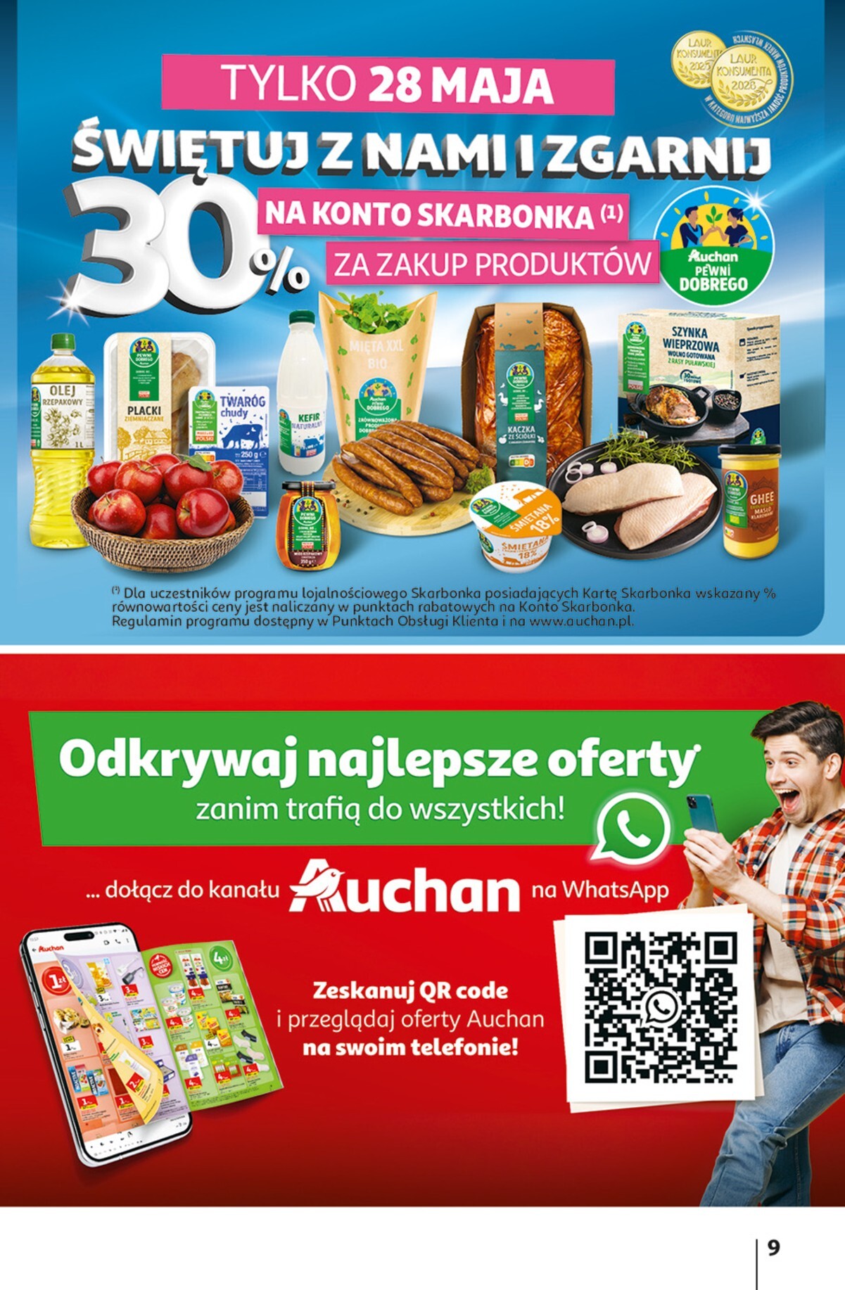 auchan - Nowa gazetka Auchan - Gazetka 30 Lat Hipermarket Auchan ważna od 28.05.2026 do 03.06.2026 - page: 9