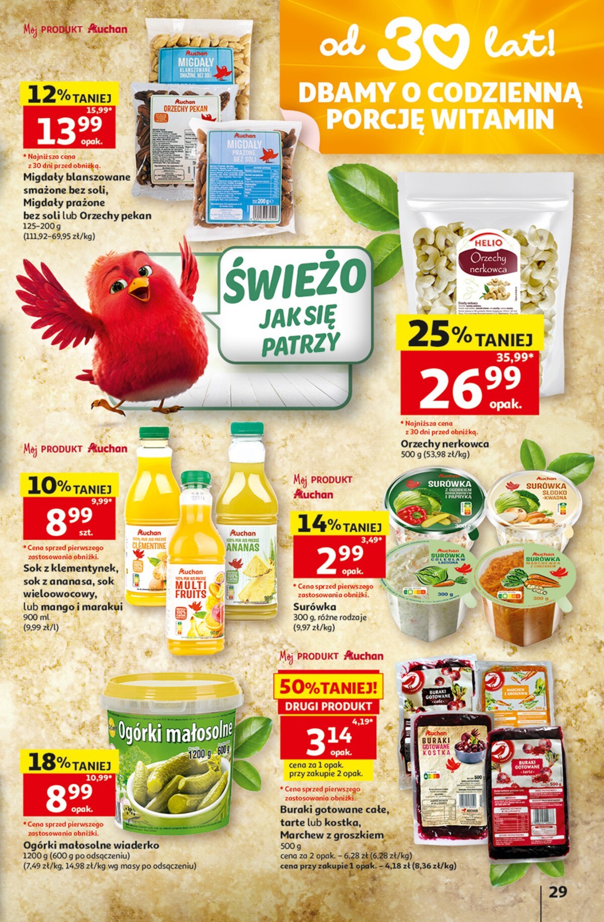 auchan - Nowa gazetka Auchan - Gazetka 30 Lat Hipermarket Auchan ważna od 28.05.2026 do 03.06.2026 - page: 29