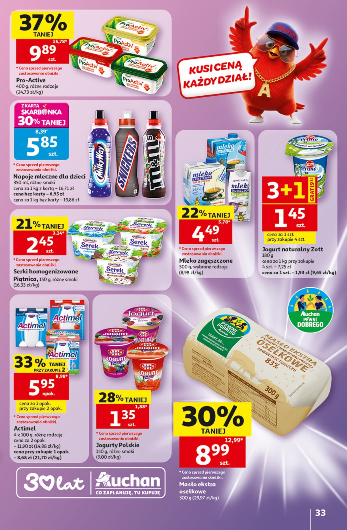 auchan - Nowa gazetka Auchan - Gazetka 30 Lat Hipermarket Auchan ważna od 28.05.2026 do 03.06.2026 - page: 33