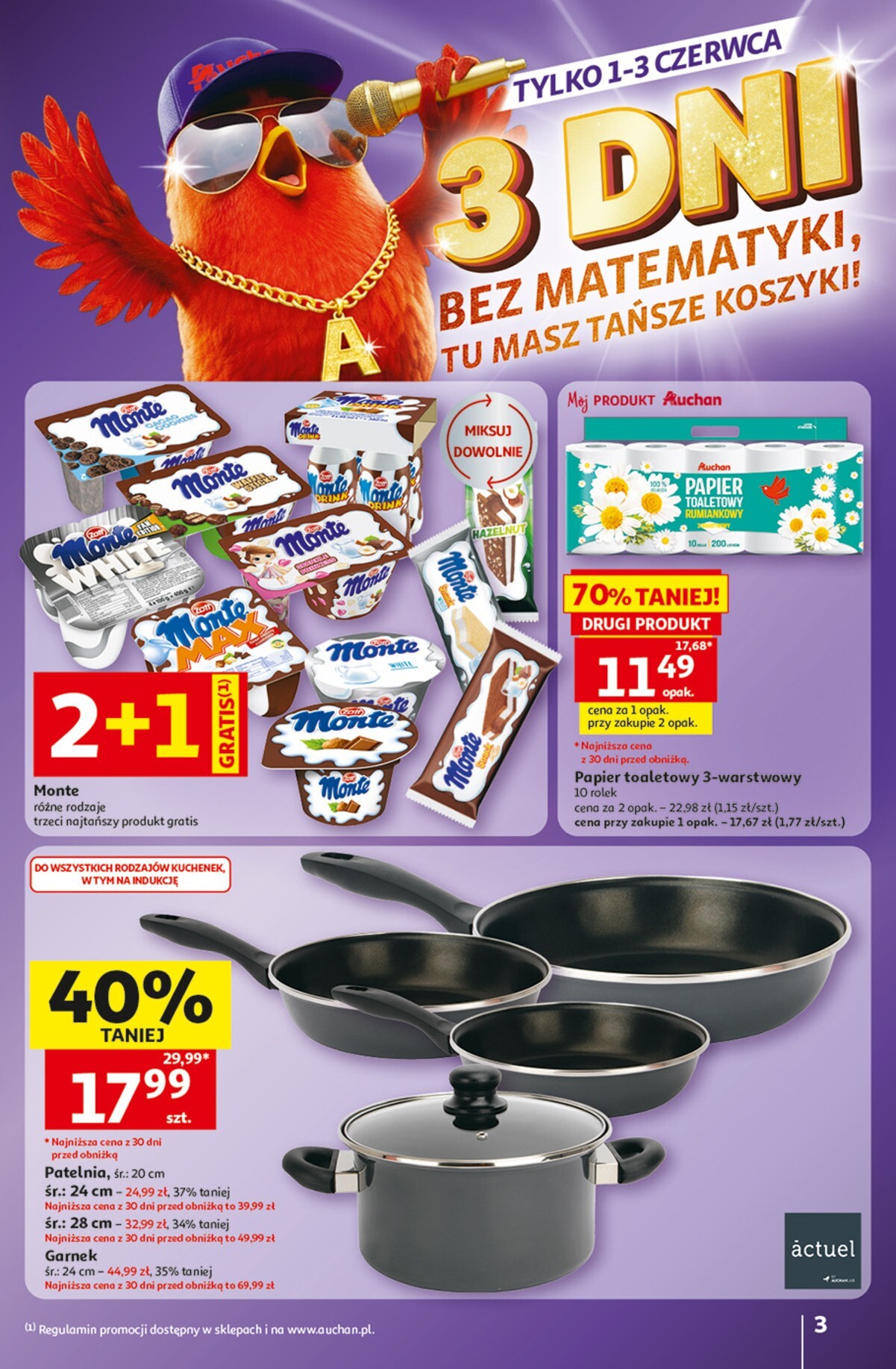auchan - Nowa gazetka Auchan - Gazetka 30 Lat Hipermarket Auchan ważna od 28.05.2026 do 03.06.2026 - page: 3