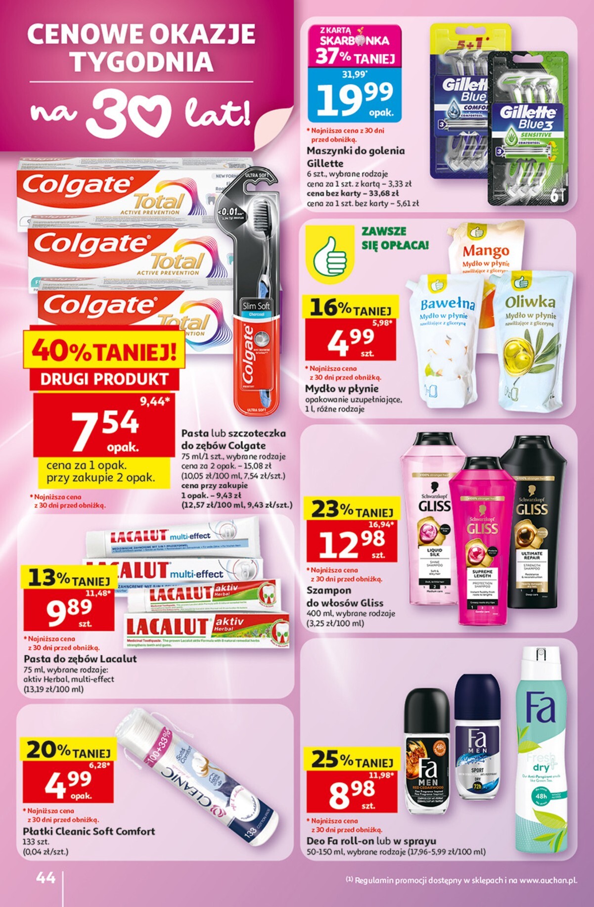 auchan - Nowa gazetka Auchan - Gazetka 30 Lat Hipermarket Auchan ważna od 28.05.2026 do 03.06.2026 - page: 44