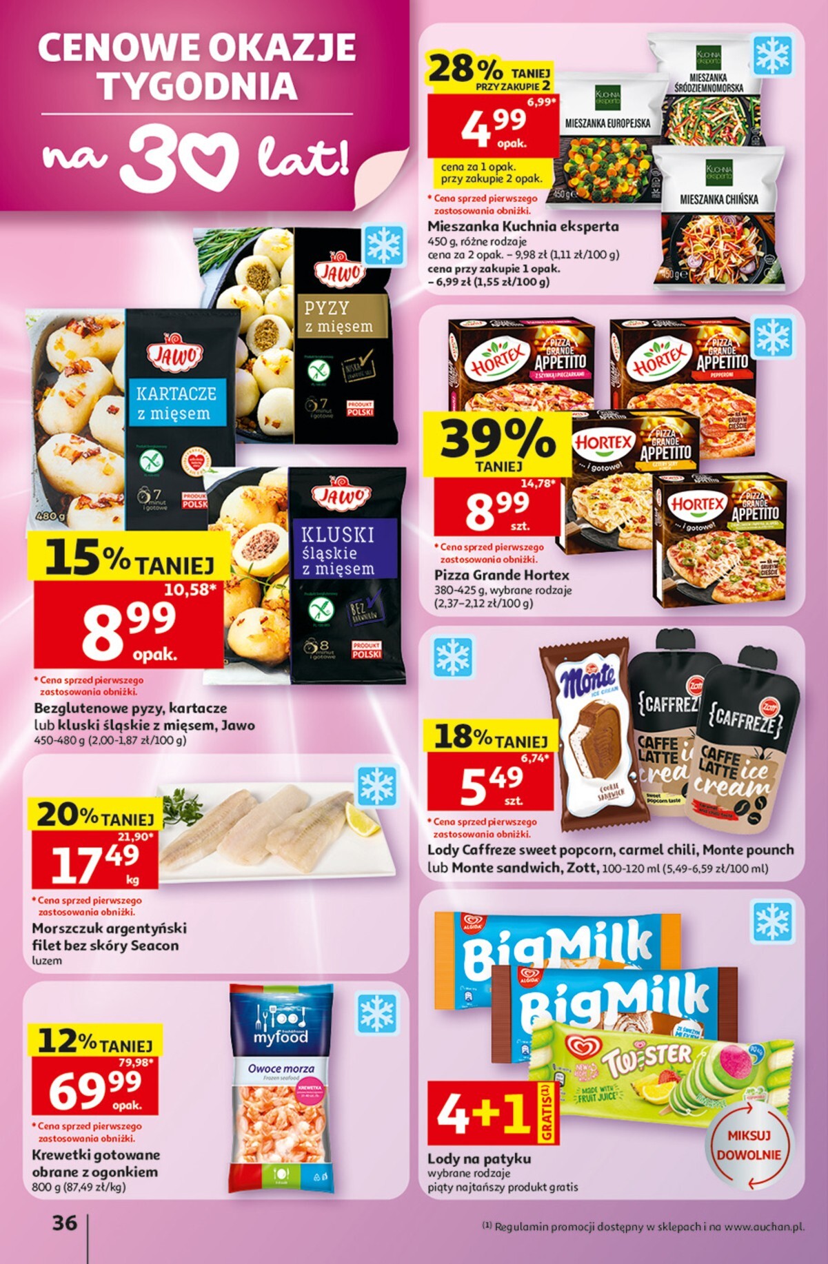 auchan - Nowa gazetka Auchan - Gazetka 30 Lat Hipermarket Auchan ważna od 28.05.2026 do 03.06.2026 - page: 36