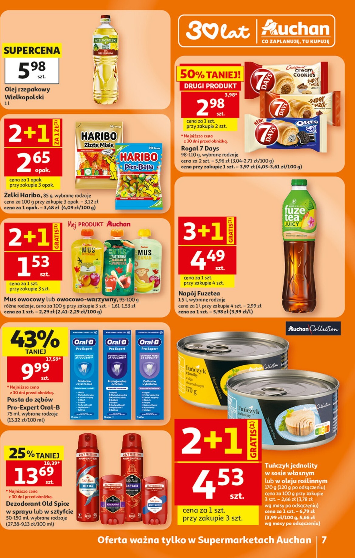 auchan - Nowa gazetka Supermarket Auchan ważna od 05.06.2026 do 10.06.2026 - page: 7