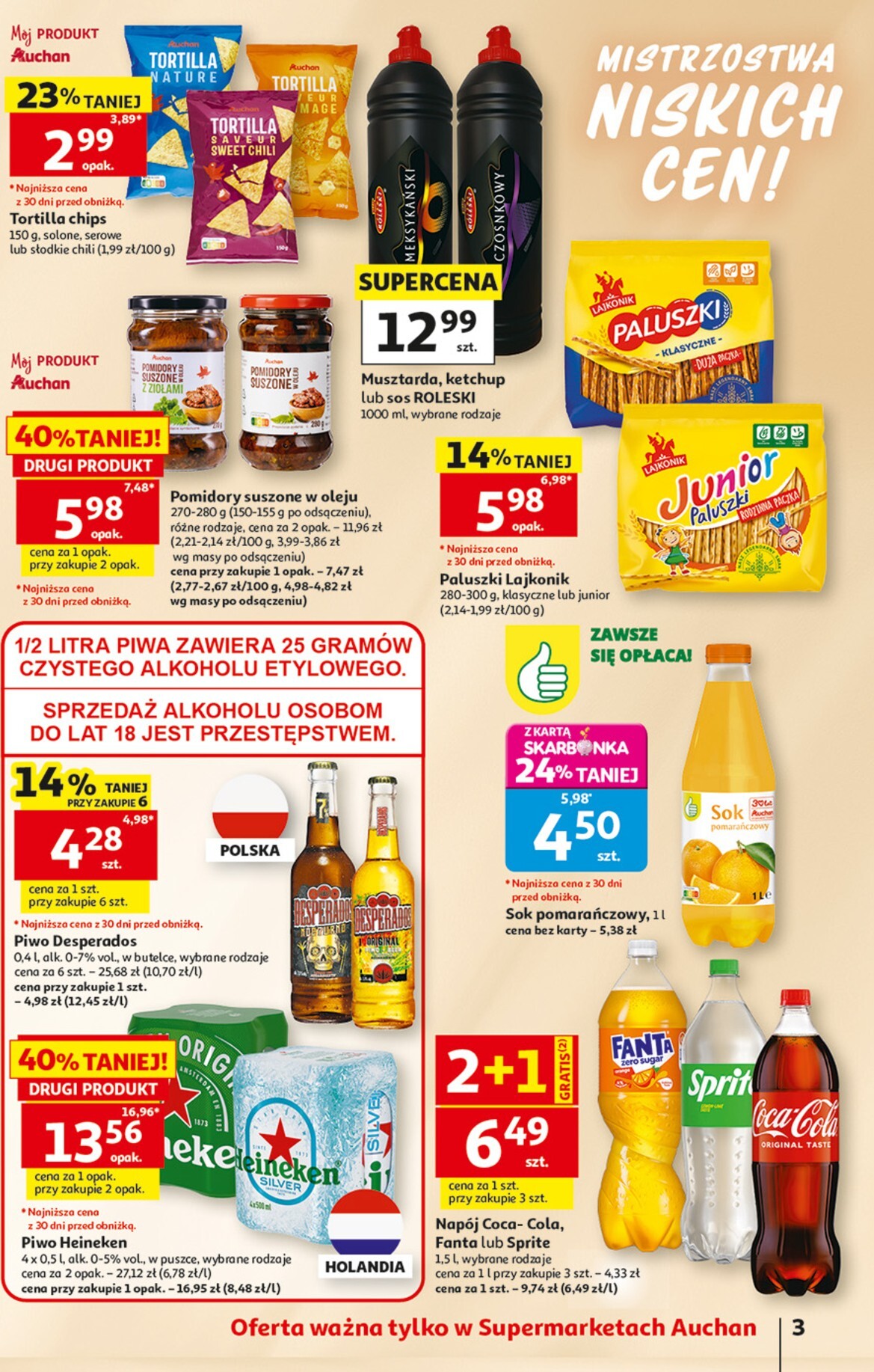 auchan - Nowa gazetka Supermarket Auchan ważna od 05.06.2026 do 10.06.2026 - page: 3