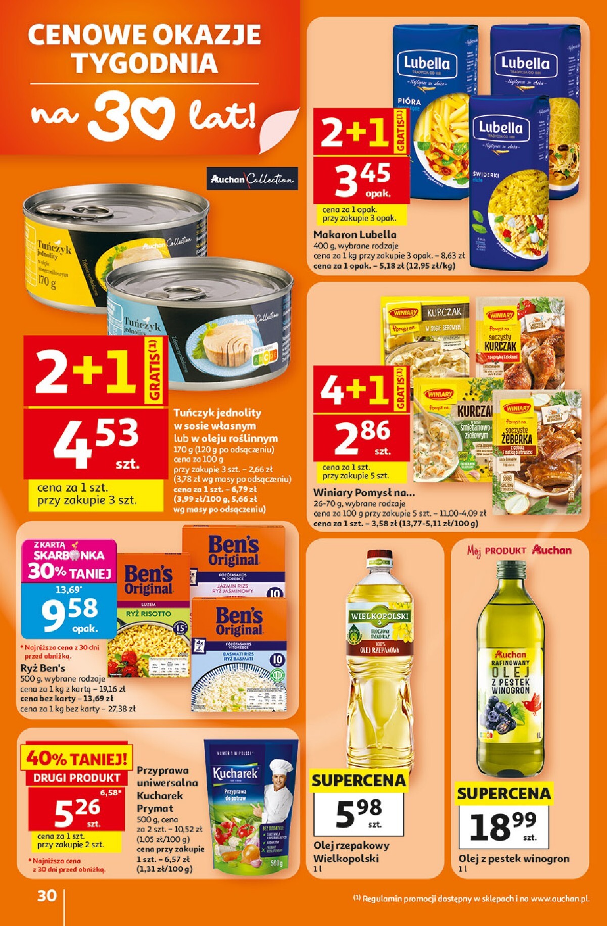 auchan - Nowa gazetka Hipermarkett Auchan ważna od 05.06.2026 do 10.06.2026 - page: 30