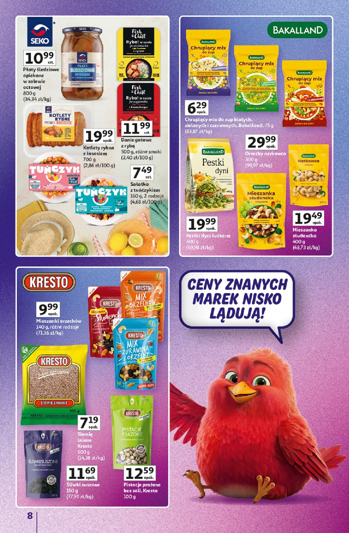 auchan - Nowa gazetka Hipermarket Auchan - Znane marki duży wybór ważna od 11.06.2026 do 17.06.2026 - page: 8