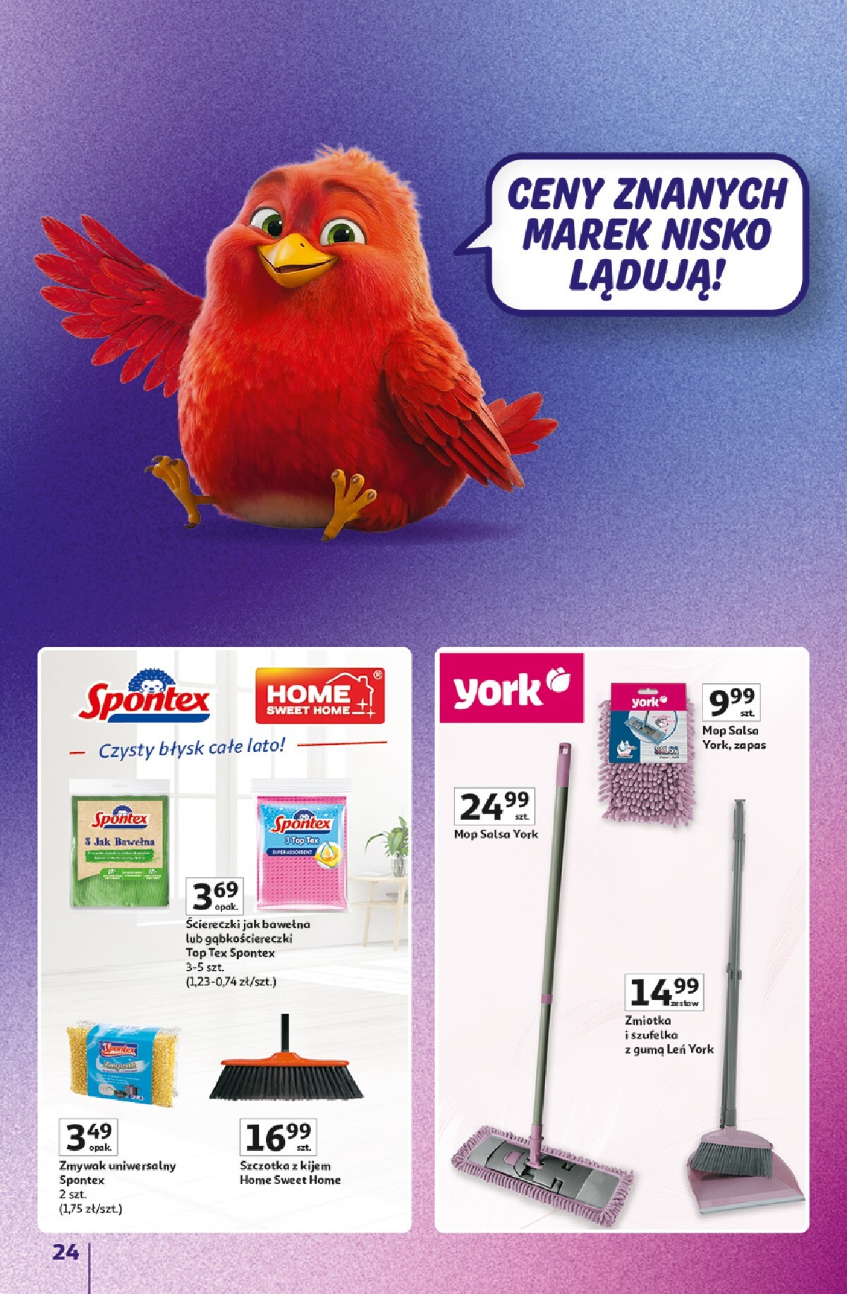 auchan - Nowa gazetka Hipermarket Auchan - Znane marki duży wybór ważna od 11.06.2026 do 17.06.2026 - page: 24