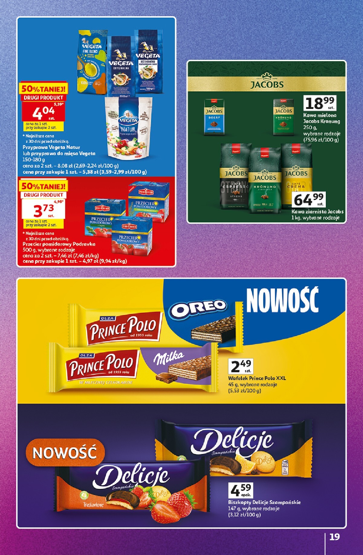 auchan - Nowa gazetka Hipermarket Auchan - Znane marki duży wybór ważna od 11.06.2026 do 17.06.2026 - page: 19