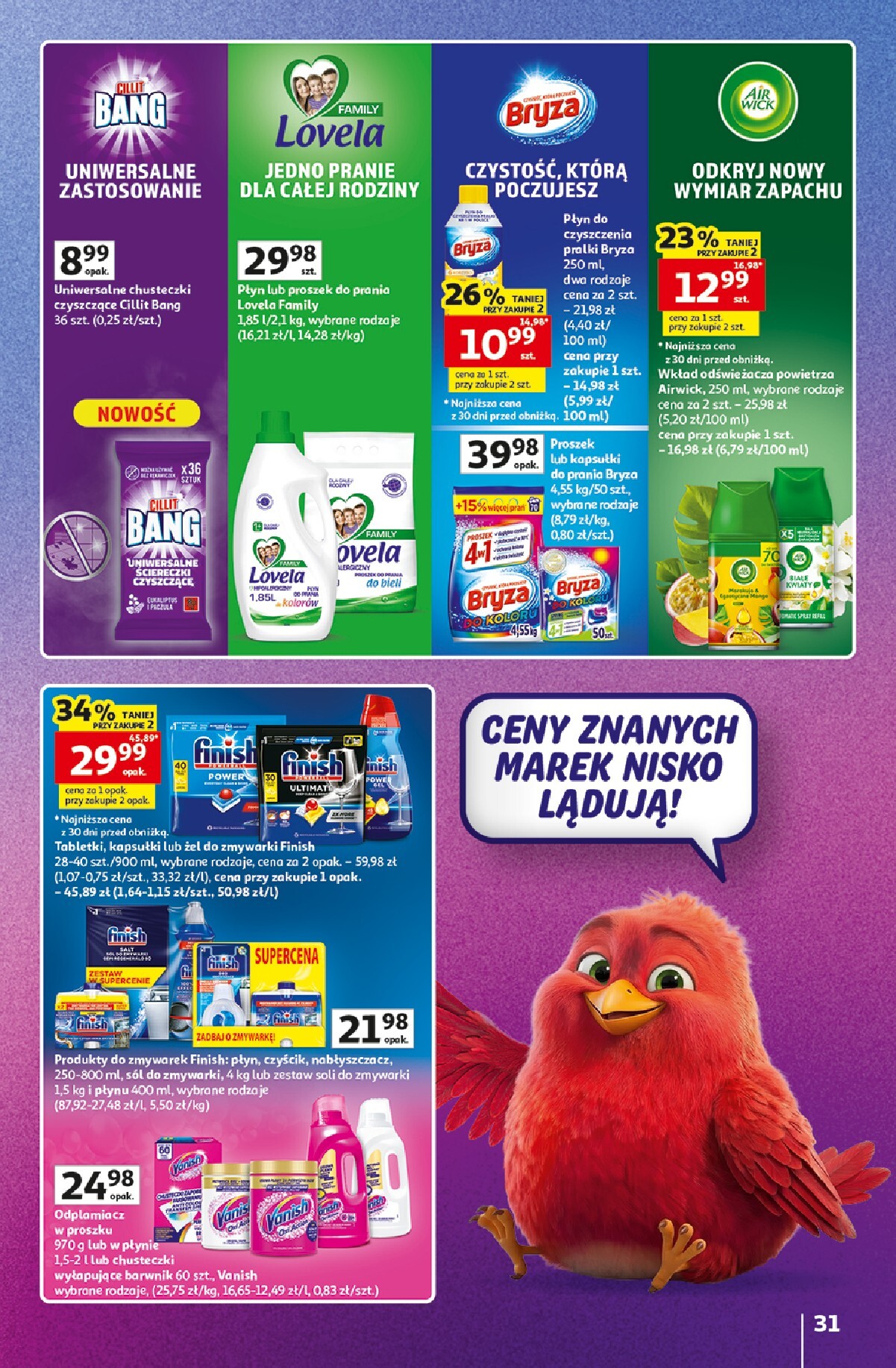 auchan - Nowa gazetka Hipermarket Auchan - Znane marki duży wybór ważna od 11.06.2026 do 17.06.2026 - page: 31