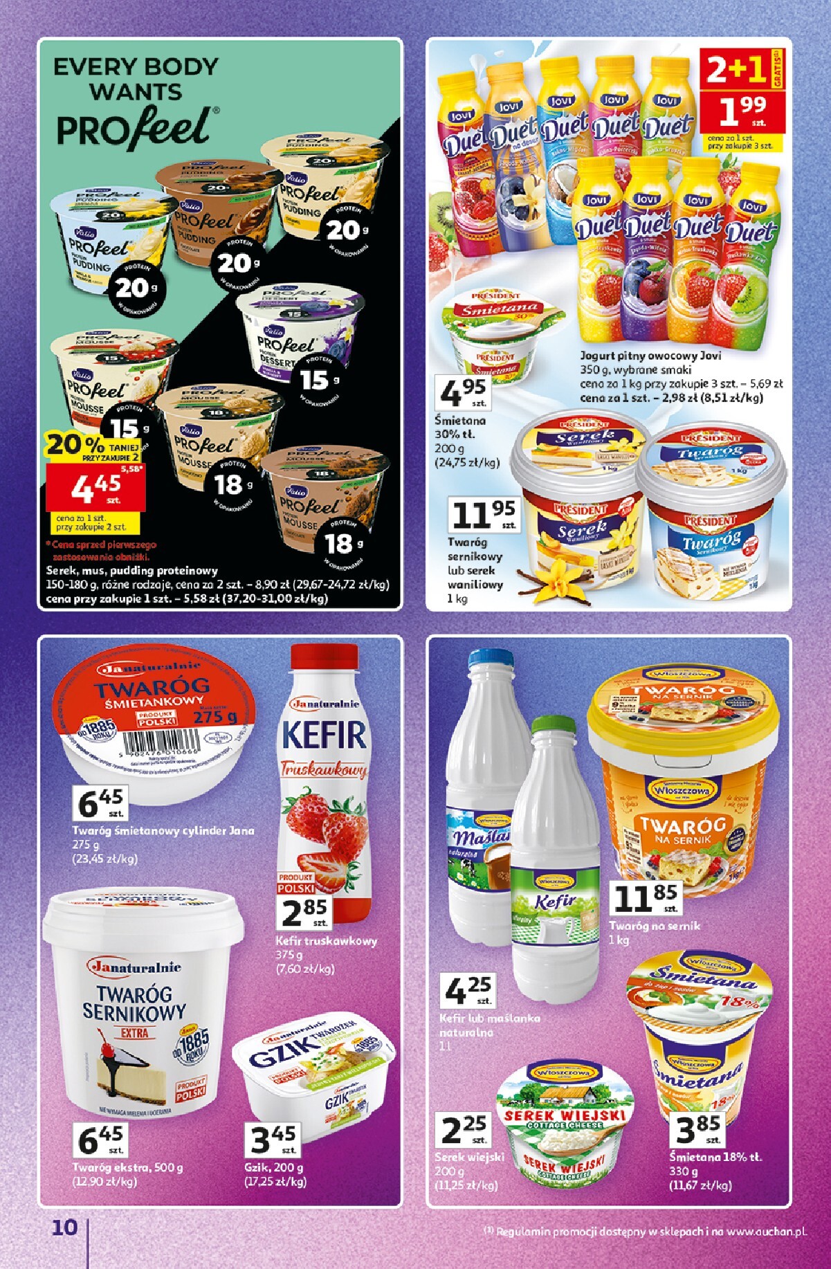 auchan - Nowa gazetka Hipermarket Auchan - Znane marki duży wybór ważna od 11.06.2026 do 17.06.2026 - page: 10