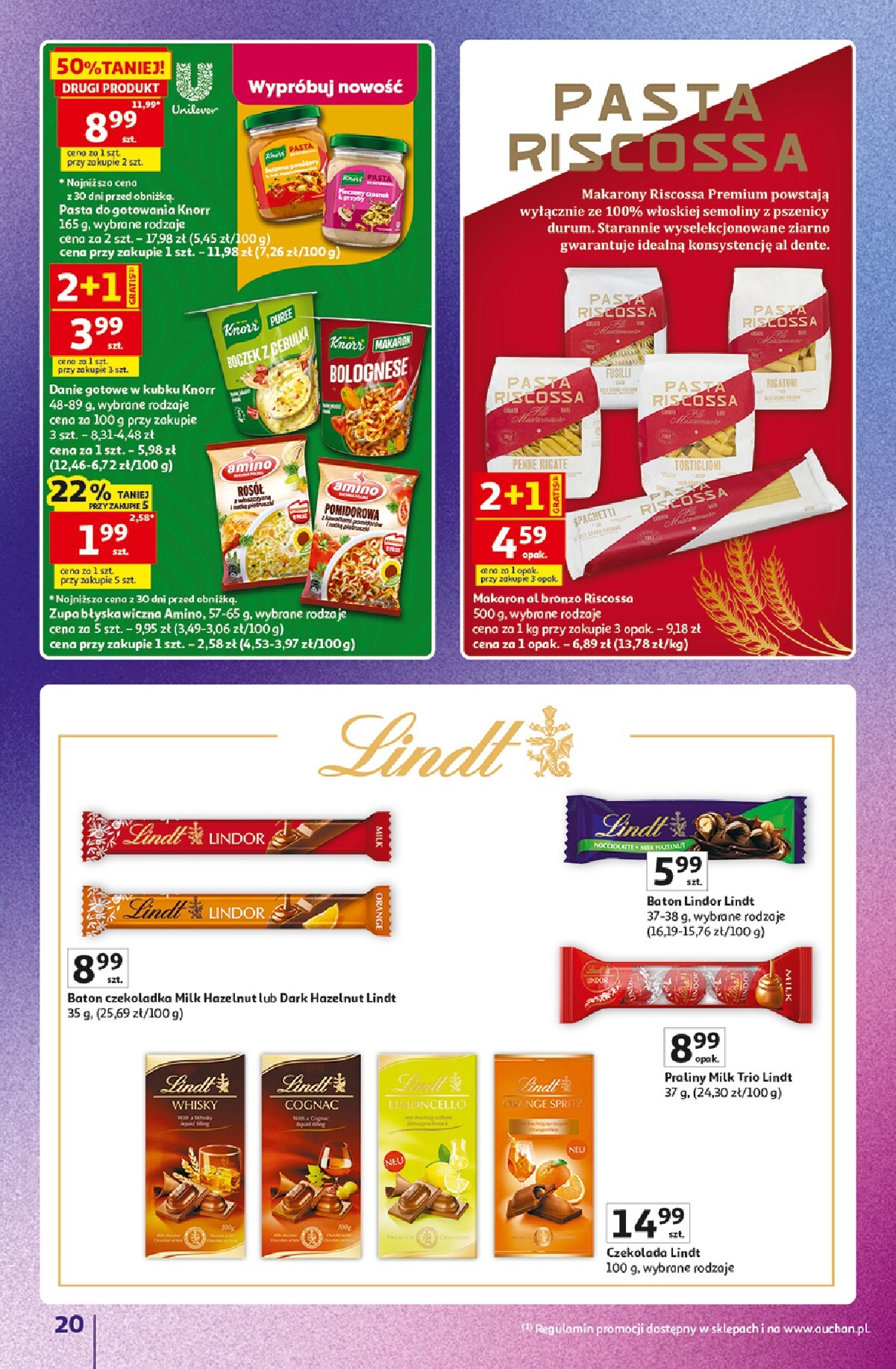 auchan - Nowa gazetka Hipermarket Auchan - Znane marki duży wybór ważna od 11.06.2026 do 17.06.2026 - page: 20
