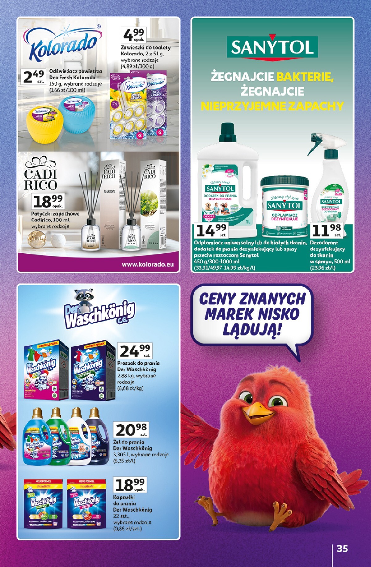 auchan - Nowa gazetka Hipermarket Auchan - Znane marki duży wybór ważna od 11.06.2026 do 17.06.2026 - page: 35