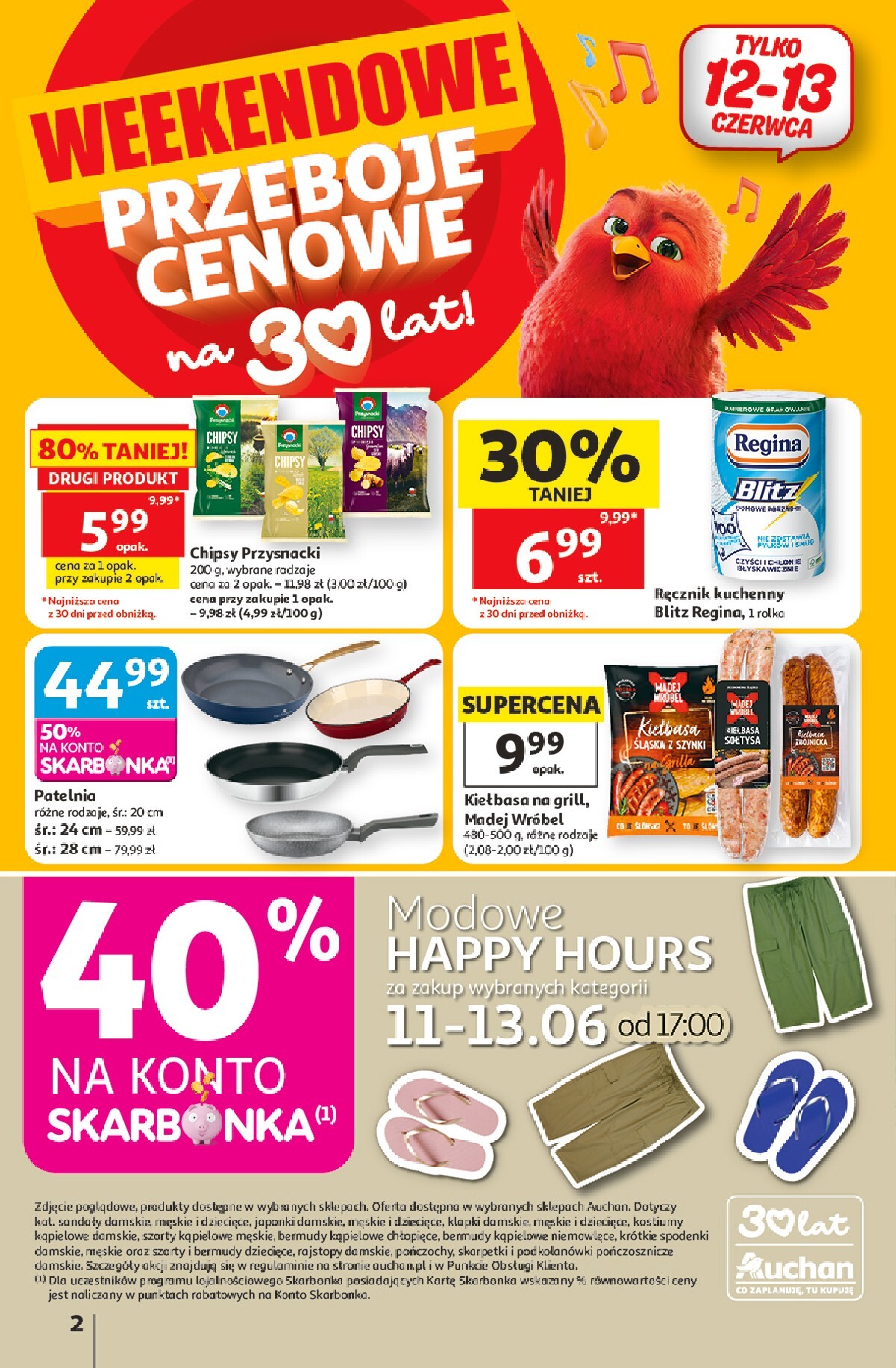 auchan - Nowa gazetka Hipermarket Auchan ważna od 11.06.2026 do 17.06.2026 - page: 2