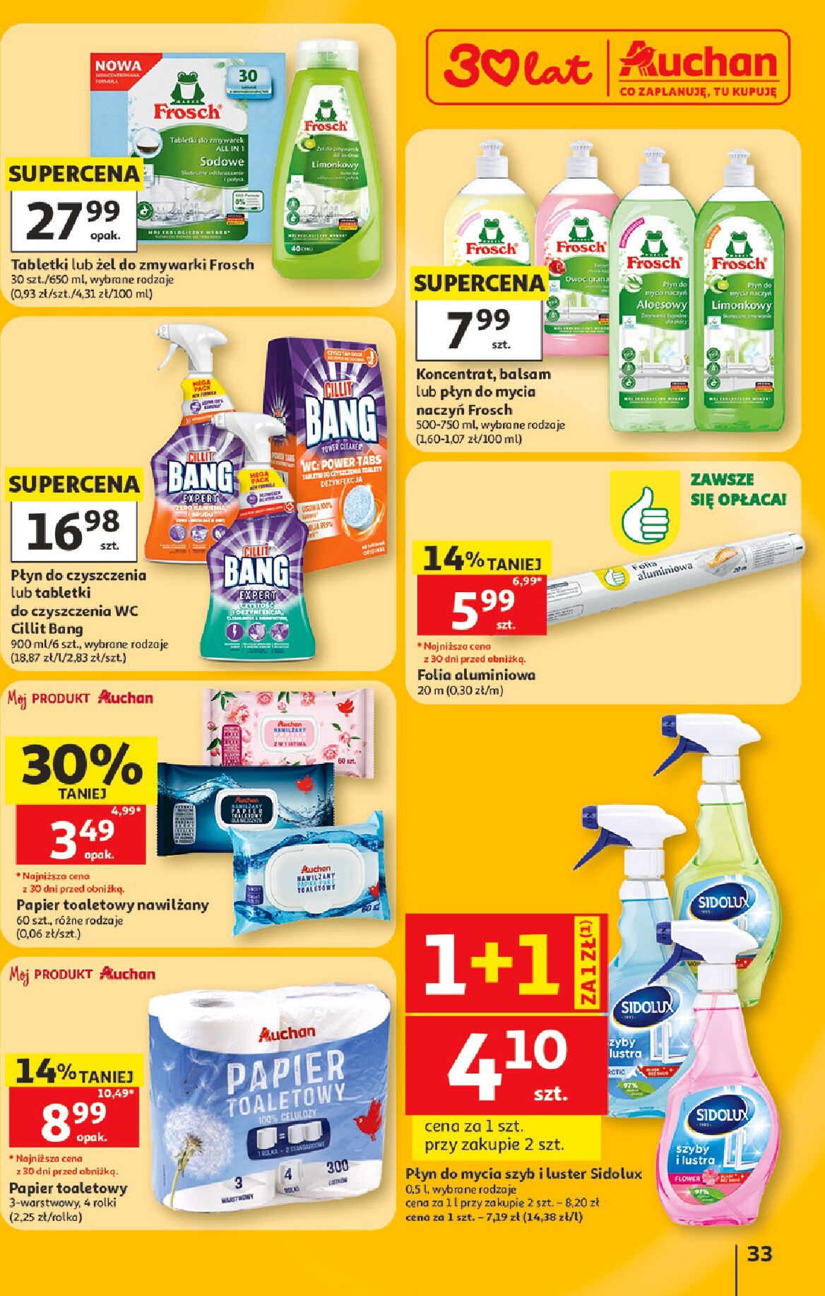 auchan - Nowa gazetka Hipermarket Auchan ważna od 11.06.2026 do 17.06.2026 - page: 33