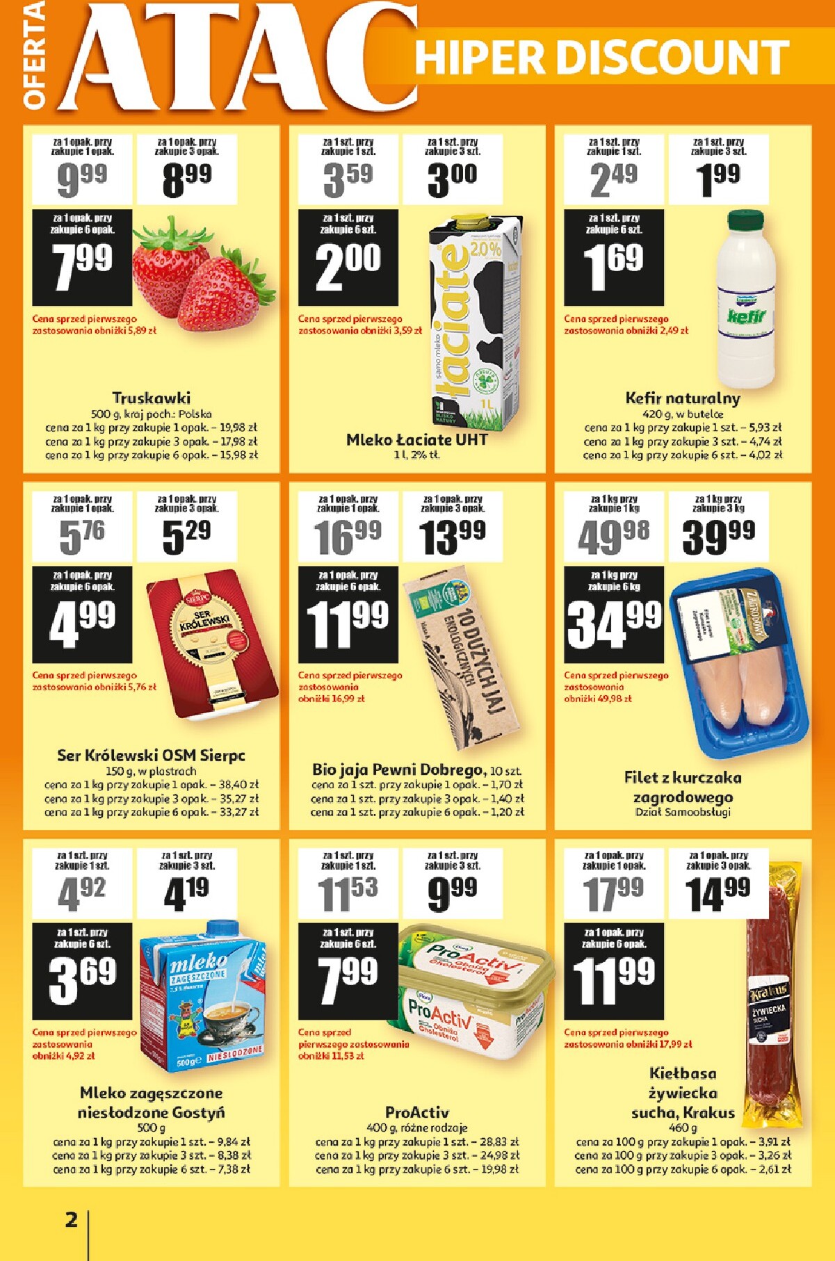 auchan - Nowa gazetka Auchan - ATAC Hiper Discount ważna od 11.06.2026 do 24.06.2026 - page: 2