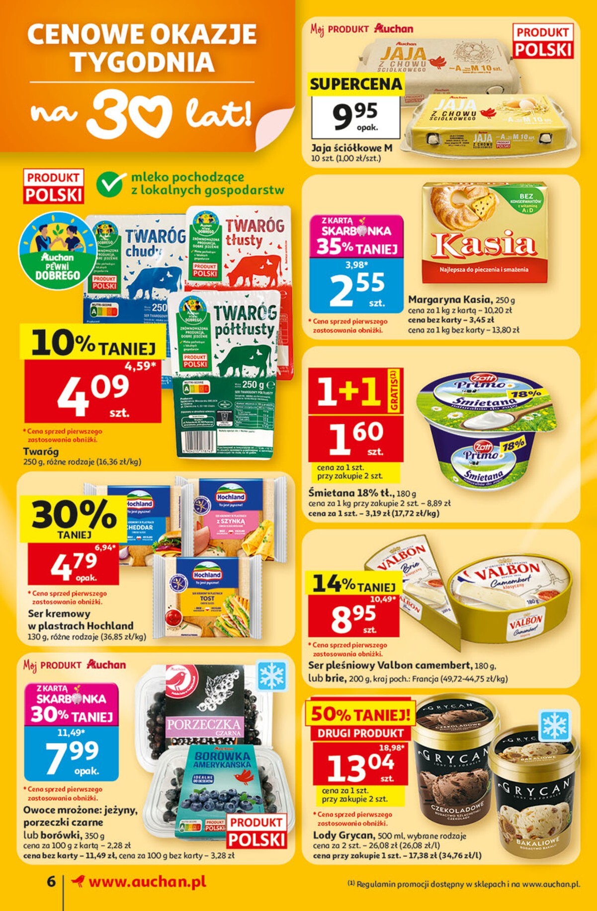 auchan - Nowa gazetka Supermarket Auchan ważna od 11.06.2026 do 17.06.2026 - page: 6