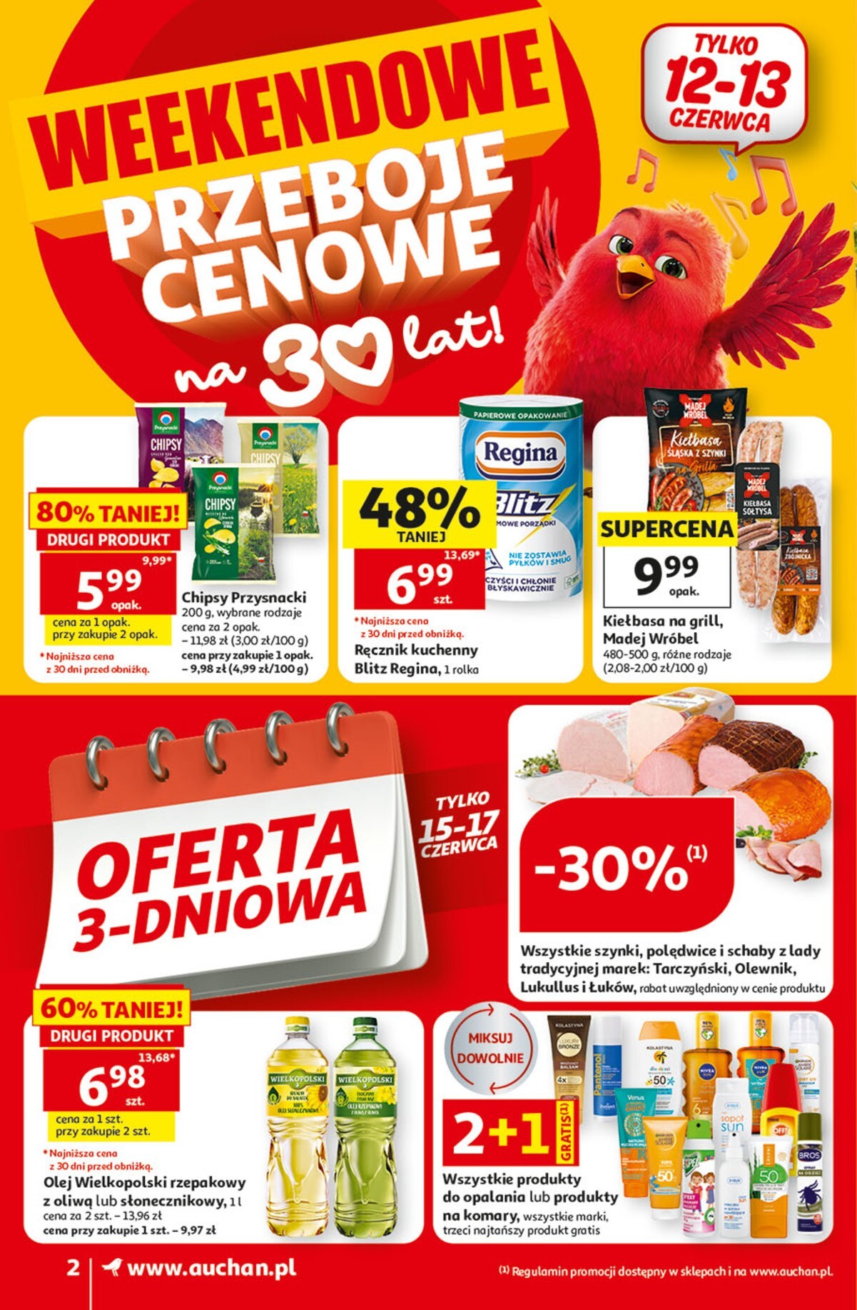 auchan - Nowa gazetka Supermarket Auchan ważna od 11.06.2026 do 17.06.2026 - page: 2