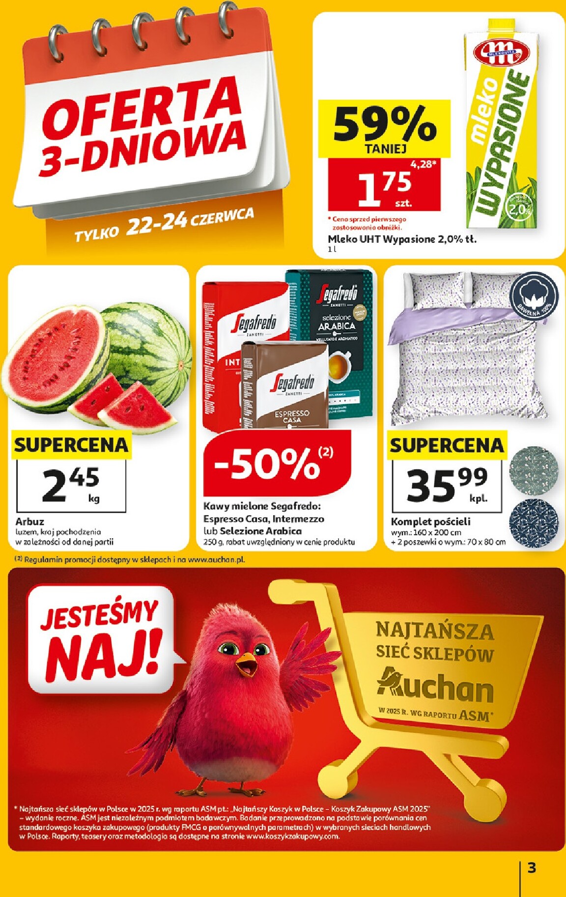 auchan - Nowa gazetka Auchan ważna od 18.06.2026 do 24.06.2026 - page: 3