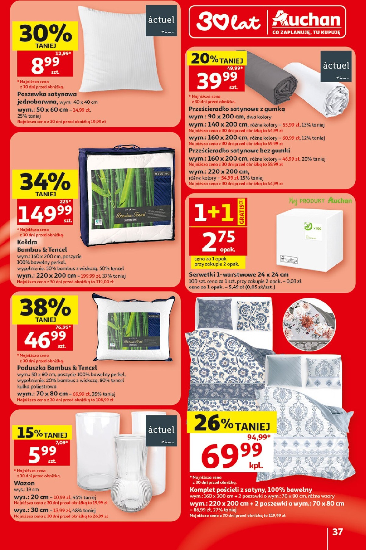 auchan - Nowa gazetka Auchan ważna od 18.06.2026 do 24.06.2026 - page: 37