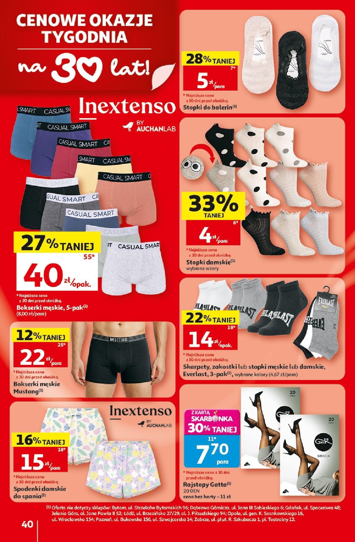 auchan - Nowa gazetka Auchan ważna od 18.06.2026 do 24.06.2026 - page: 40