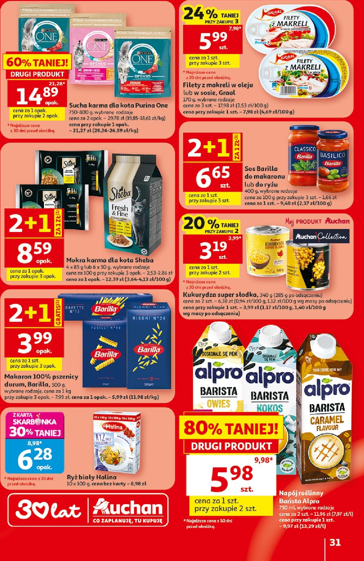 auchan - Nowa gazetka Auchan ważna od 18.06.2026 do 24.06.2026 - page: 31
