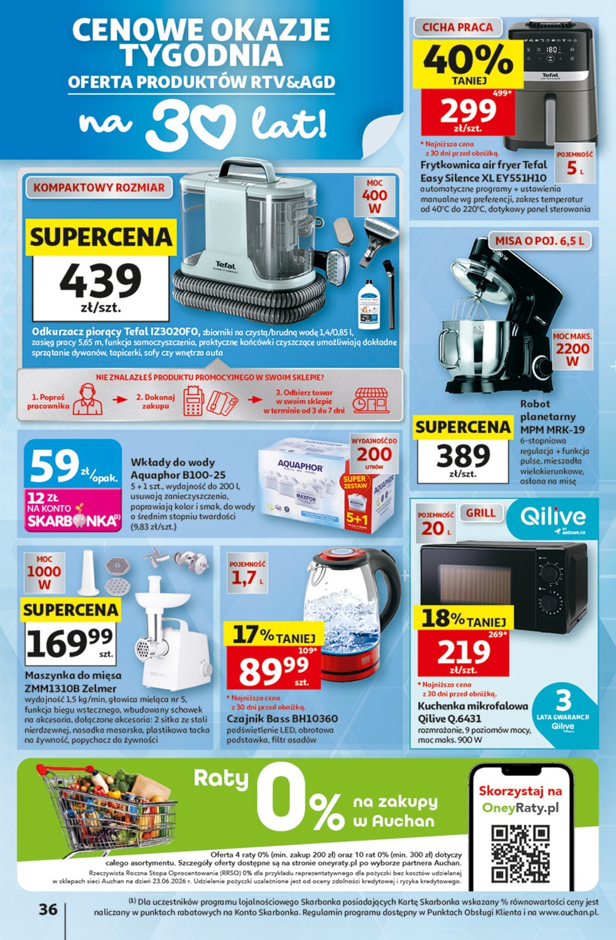 auchan - Nowa gazetka Hipermarket Auchan ważna od 06.08.2026 do 12.08.2026 - page: 36