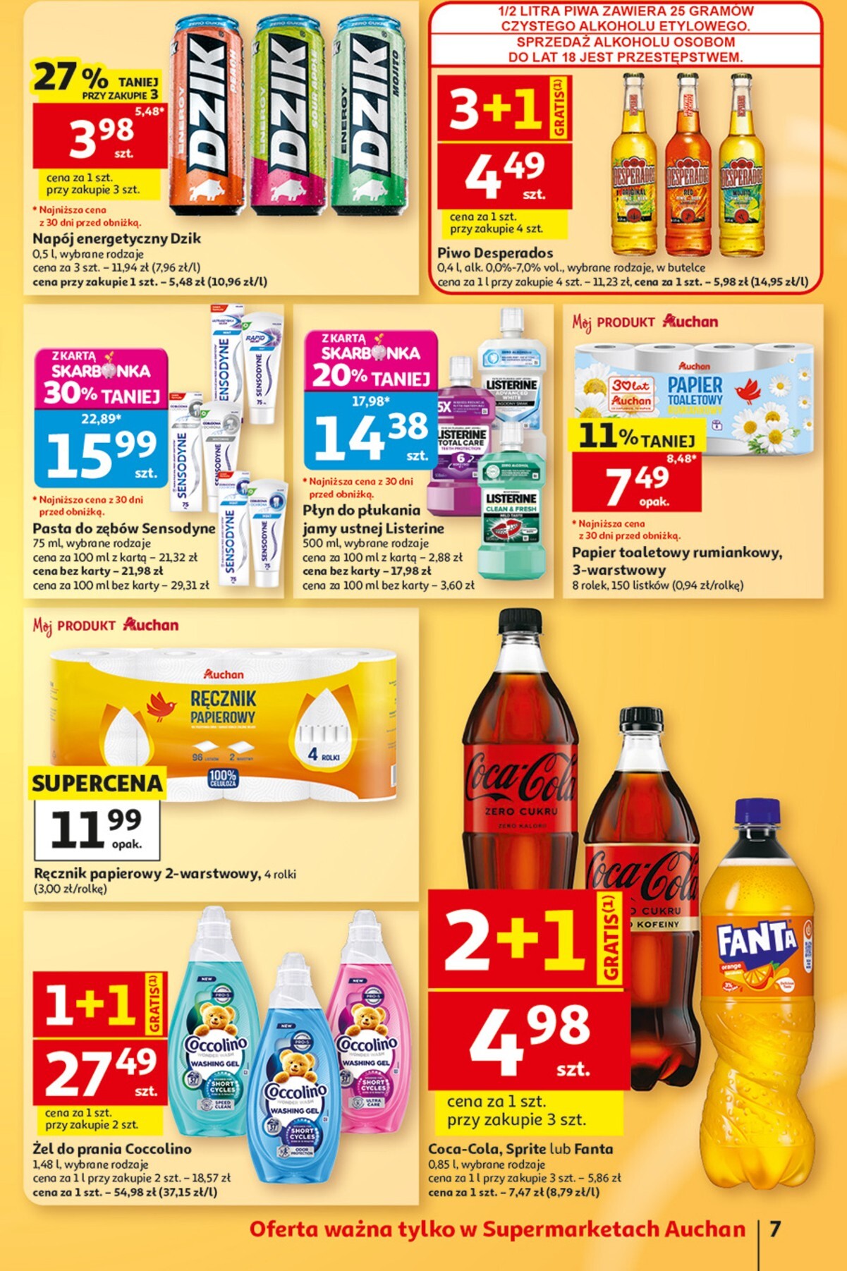 auchan - Nowa gazetka Supermarket Auchan ważna od 13.08.2026 do 19.08.2026 - page: 7