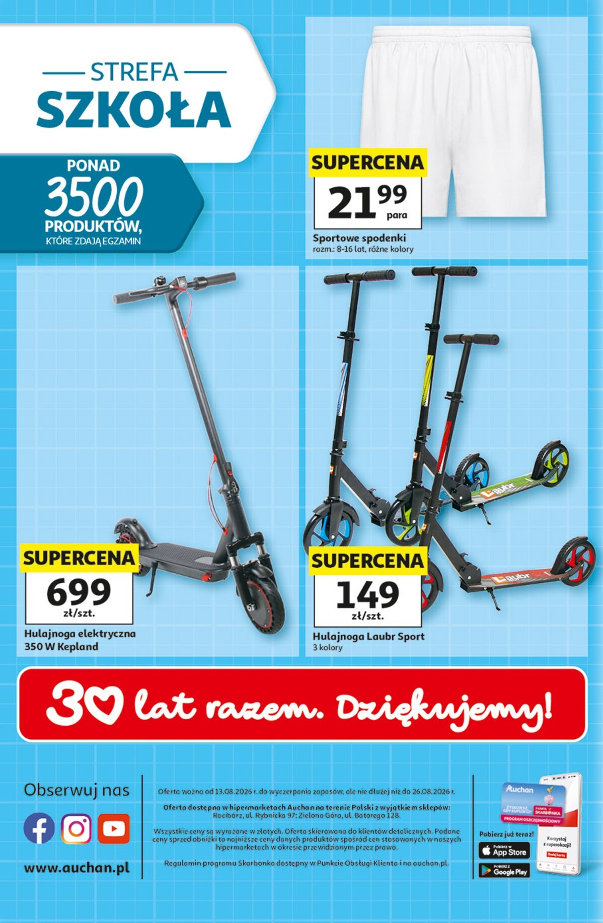 auchan - Nowa gazetka Auchan ważna od 13.08.2026 do 26.08.2026 - page: 48