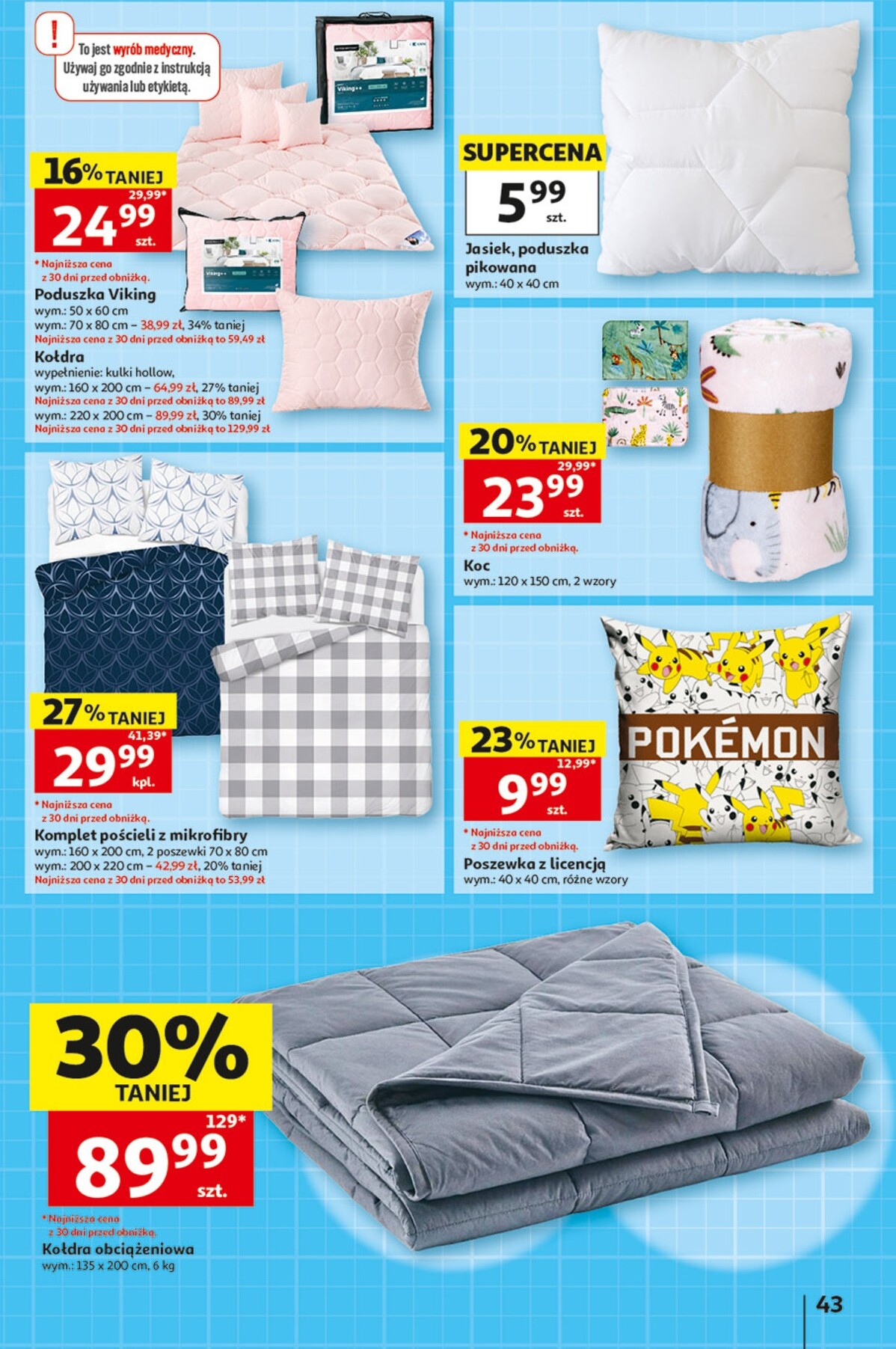 auchan - Nowa gazetka Auchan ważna od 13.08.2026 do 26.08.2026 - page: 43