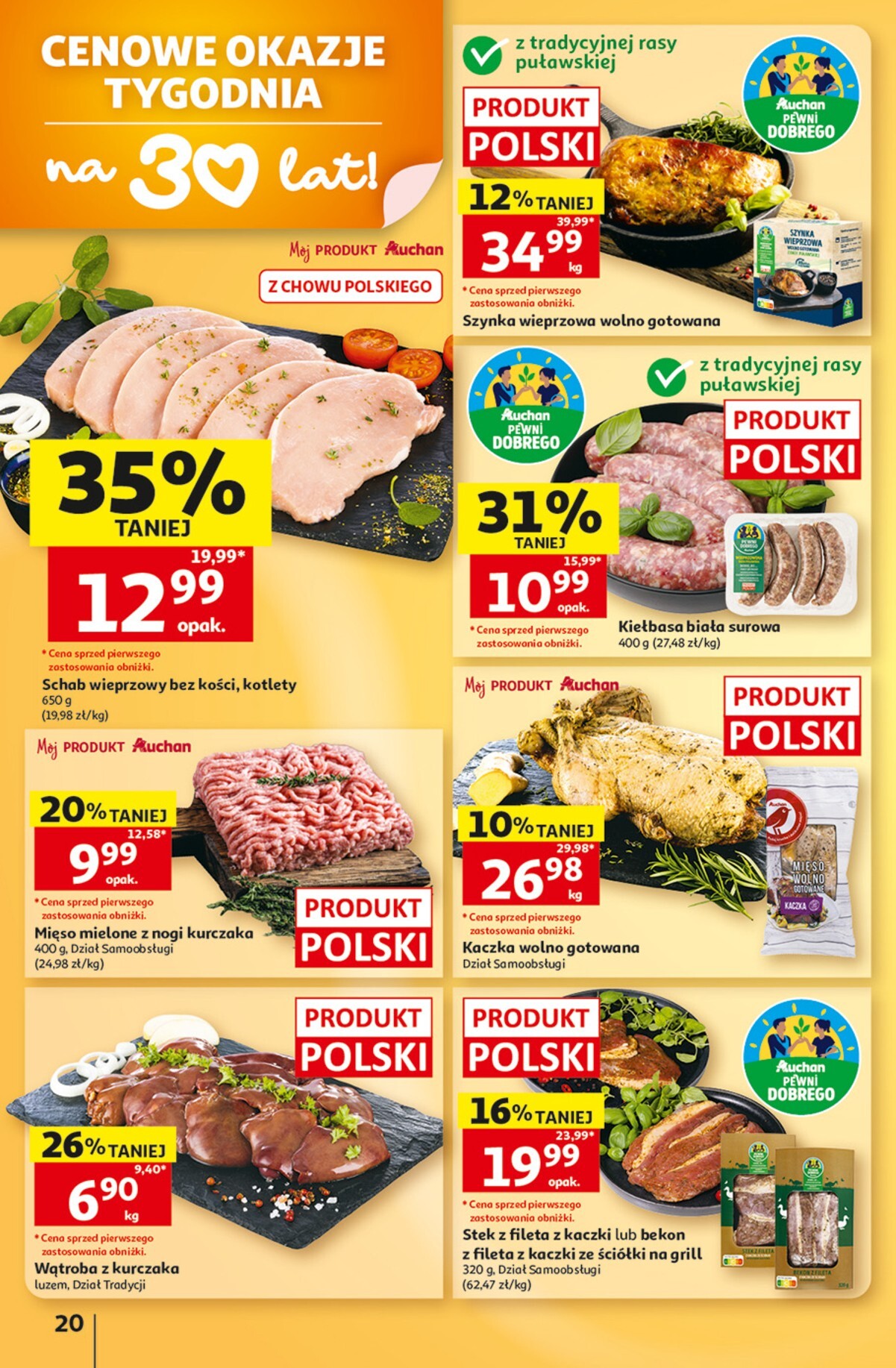 auchan - Nowa gazetka Hipermarket Auchan ważna od 13.08.2026 do 19.08.2026 - page: 20