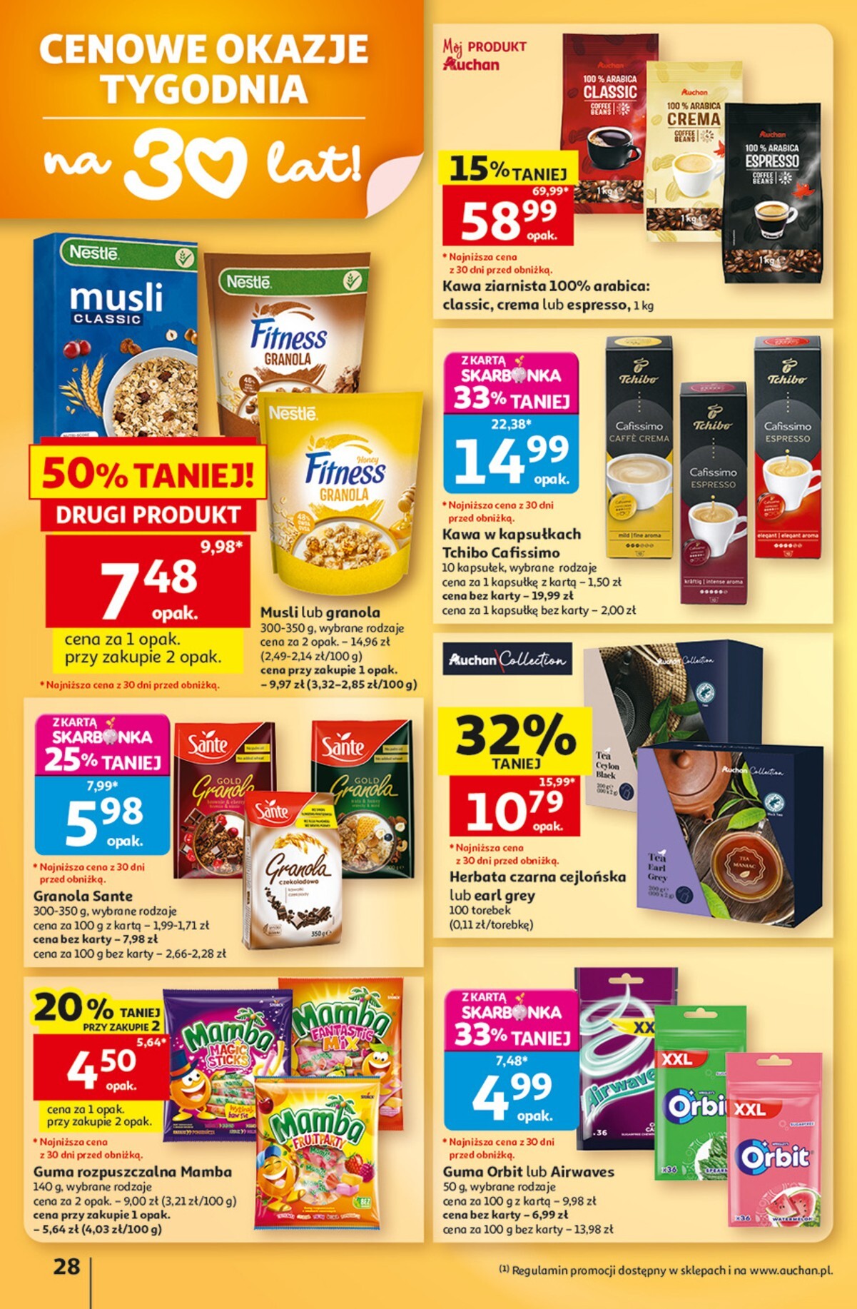 auchan - Nowa gazetka Hipermarket Auchan ważna od 13.08.2026 do 19.08.2026 - page: 28