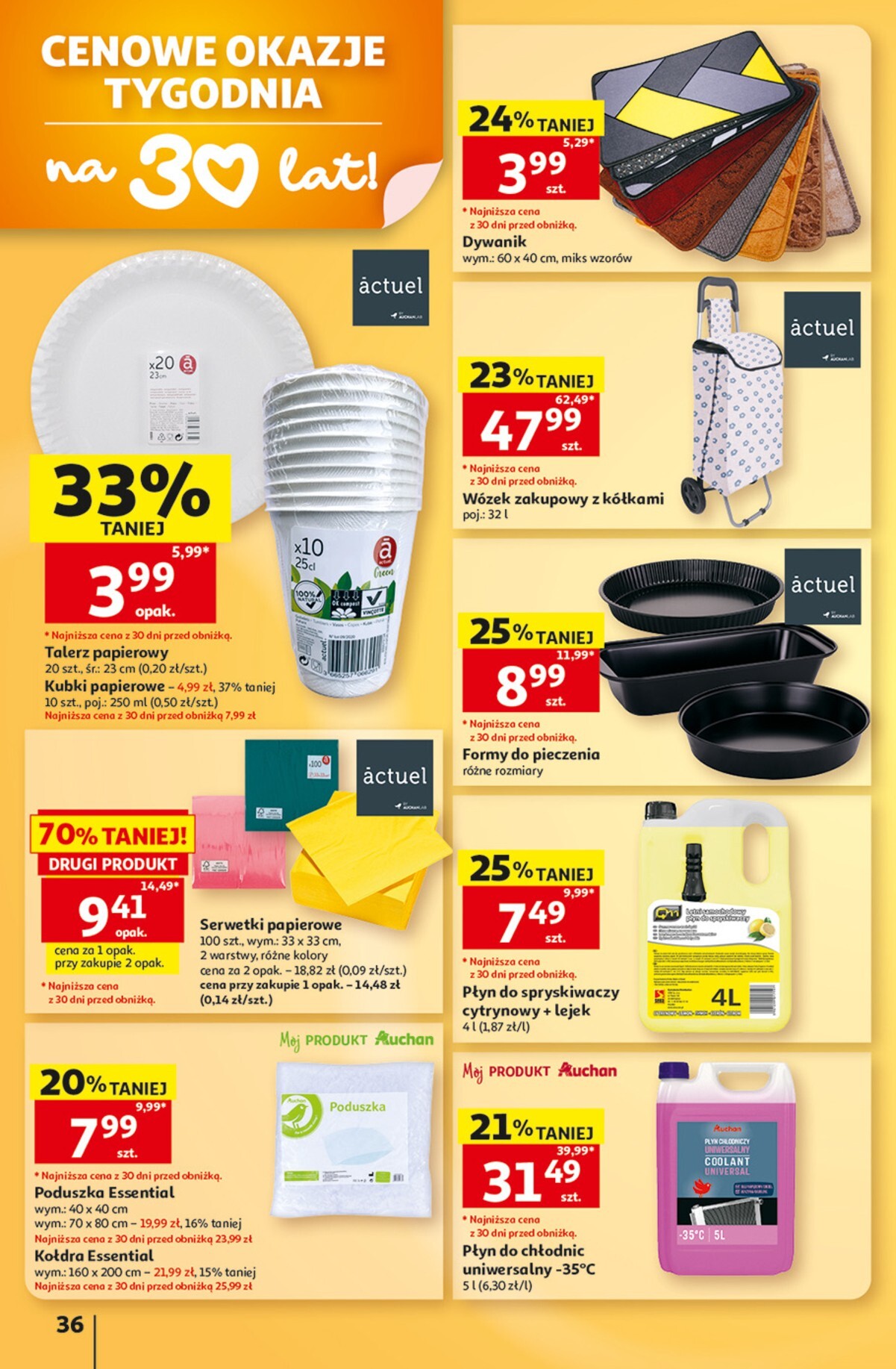 auchan - Nowa gazetka Hipermarket Auchan ważna od 13.08.2026 do 19.08.2026 - page: 36