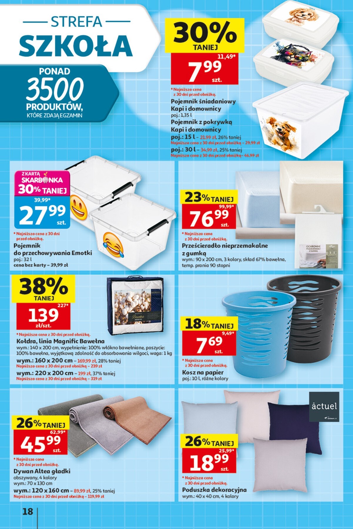 auchan - Nowa gazetka Hipermarket Auchan ważna od 13.08.2026 do 19.08.2026 - page: 18